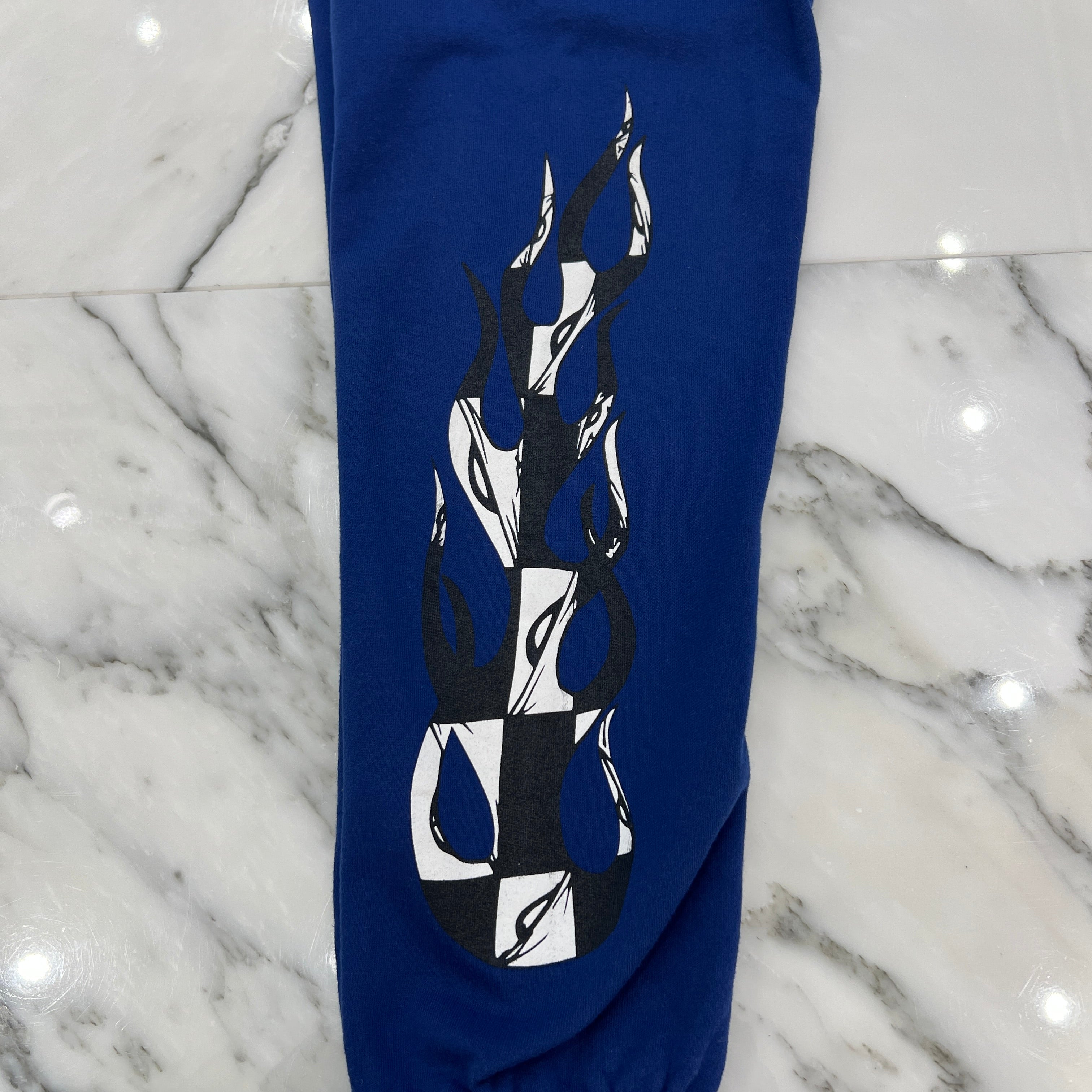 CHROME HEARTS × MATTY BOY Side Flame Sweat Pants Size XS クロムハーツ × マッティボーイ サイド フレイム スウェットパンツ サイズXS