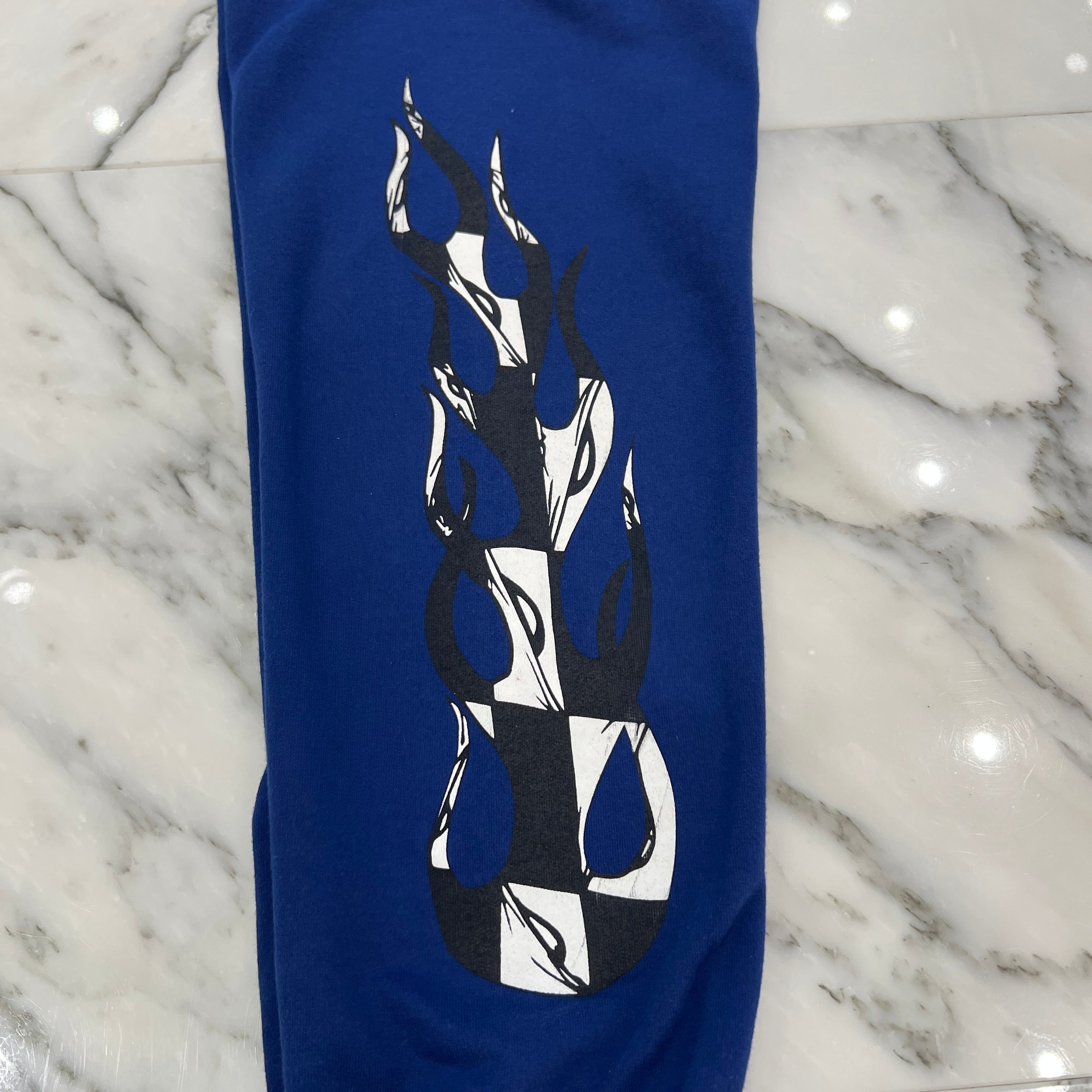 CHROME HEARTS × MATTY BOY Side Flame Sweat Pants Size XS クロムハーツ × マッティボーイ サイド フレイム スウェットパンツ サイズXS