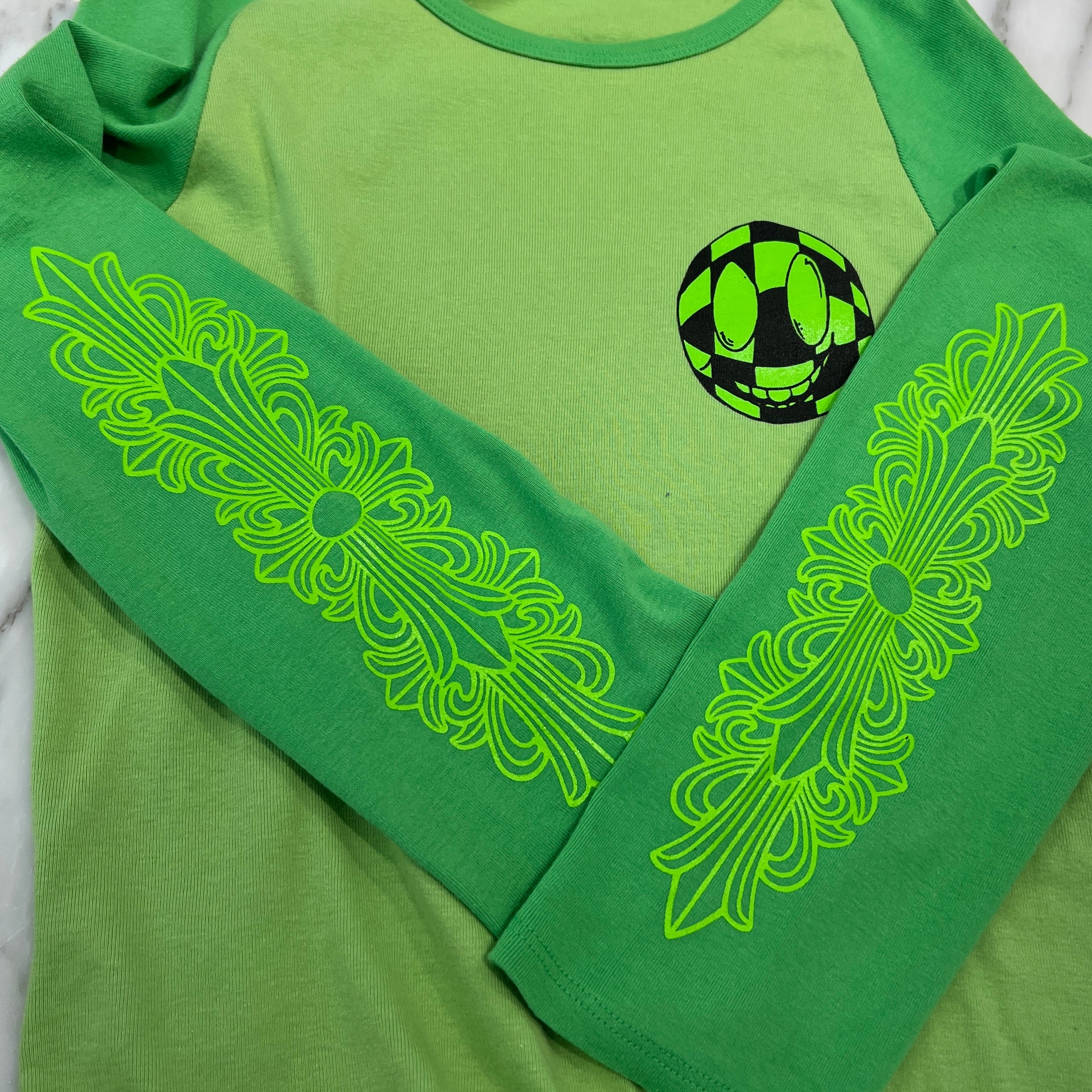 CHROME HEARTS × MATTY BOY PRO Limited Floral Print Long Sleeve Tee Size L クロムハーツ×マッティボーイ リミテッド フローラルプリント ロングスリーブTシャツ サイズL