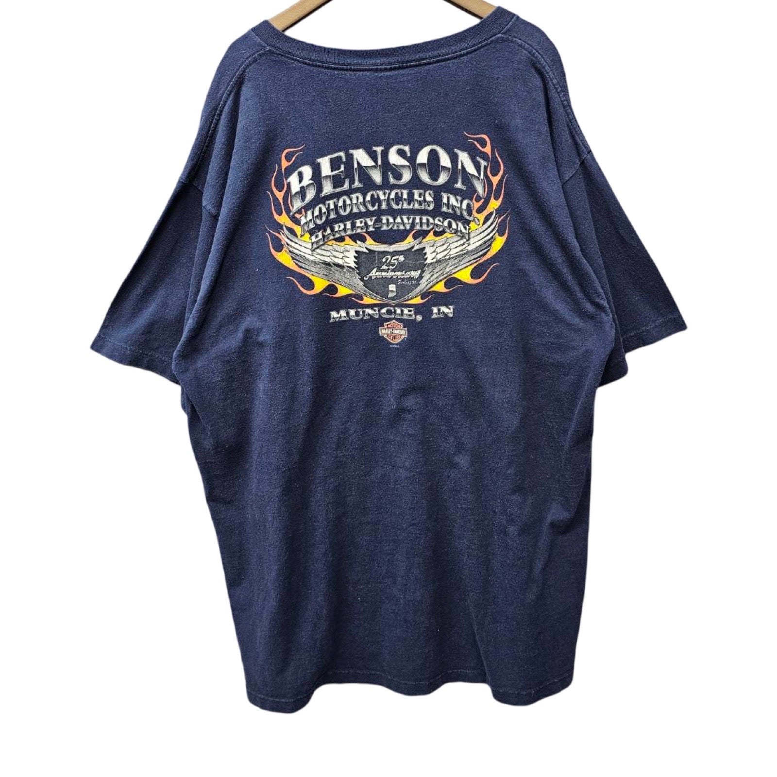 Vintage 00's Harley-Davidson BENSON 2006 25th Anniversary S/S Tee