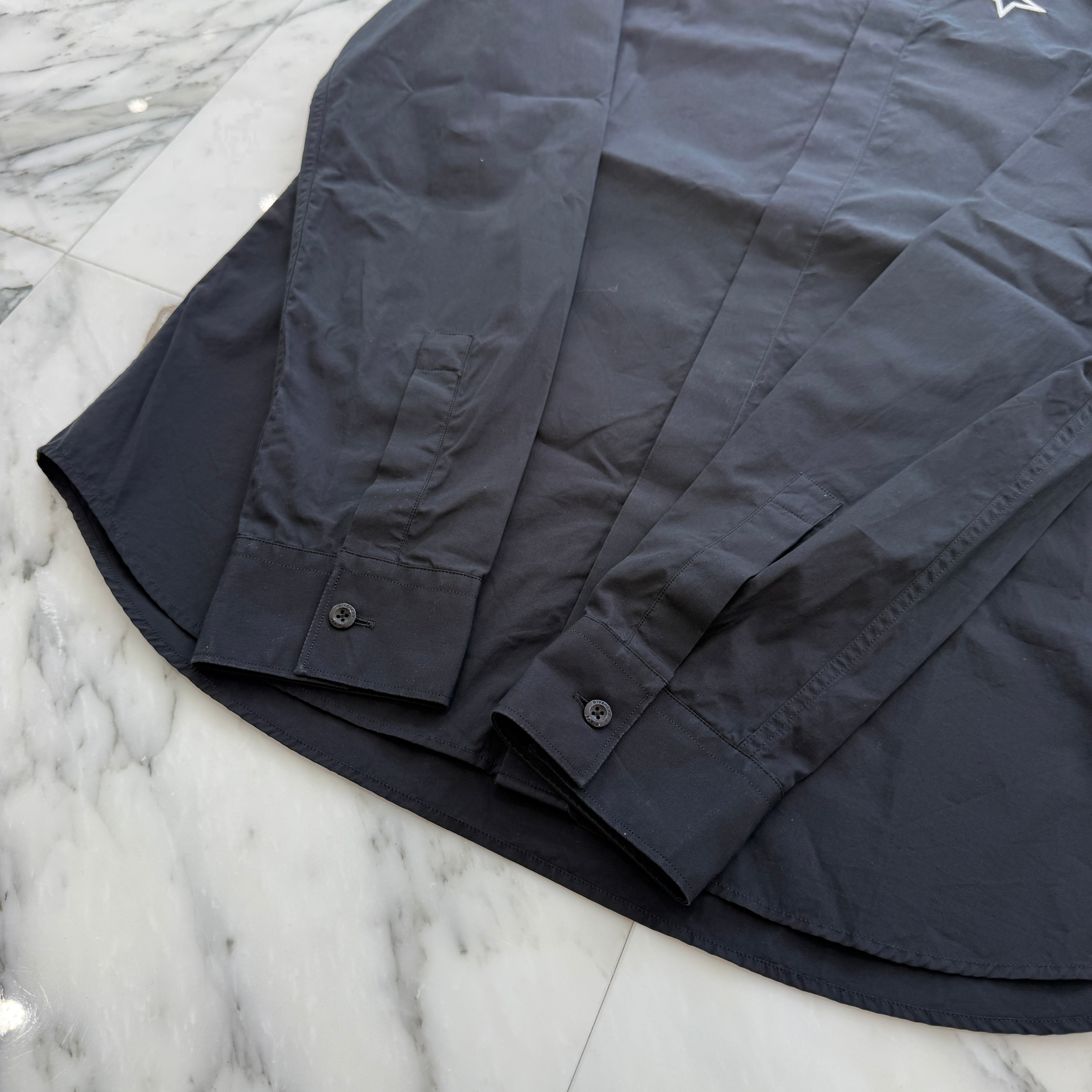 GIVENCHY 2016AW Star Embroidery Cotton Dress Shirt 16F 6003 300 Size 41 ジバンシー スター刺繍 コットンドレスシャツ サイズ41