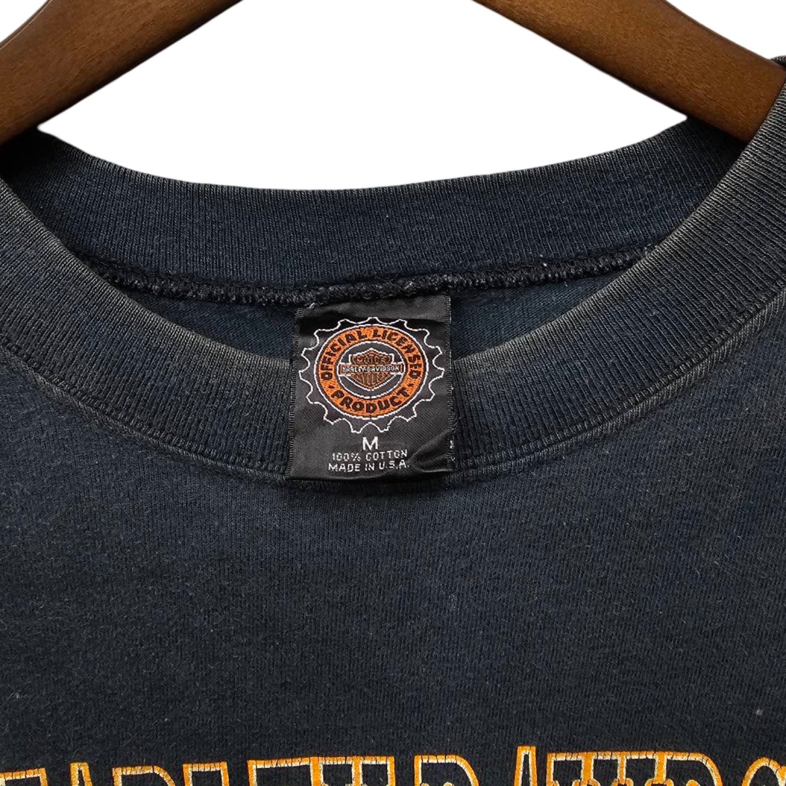 Vintage 90's Harley-Davidson Motorcycles Logo 1996 S/S Tee Size M