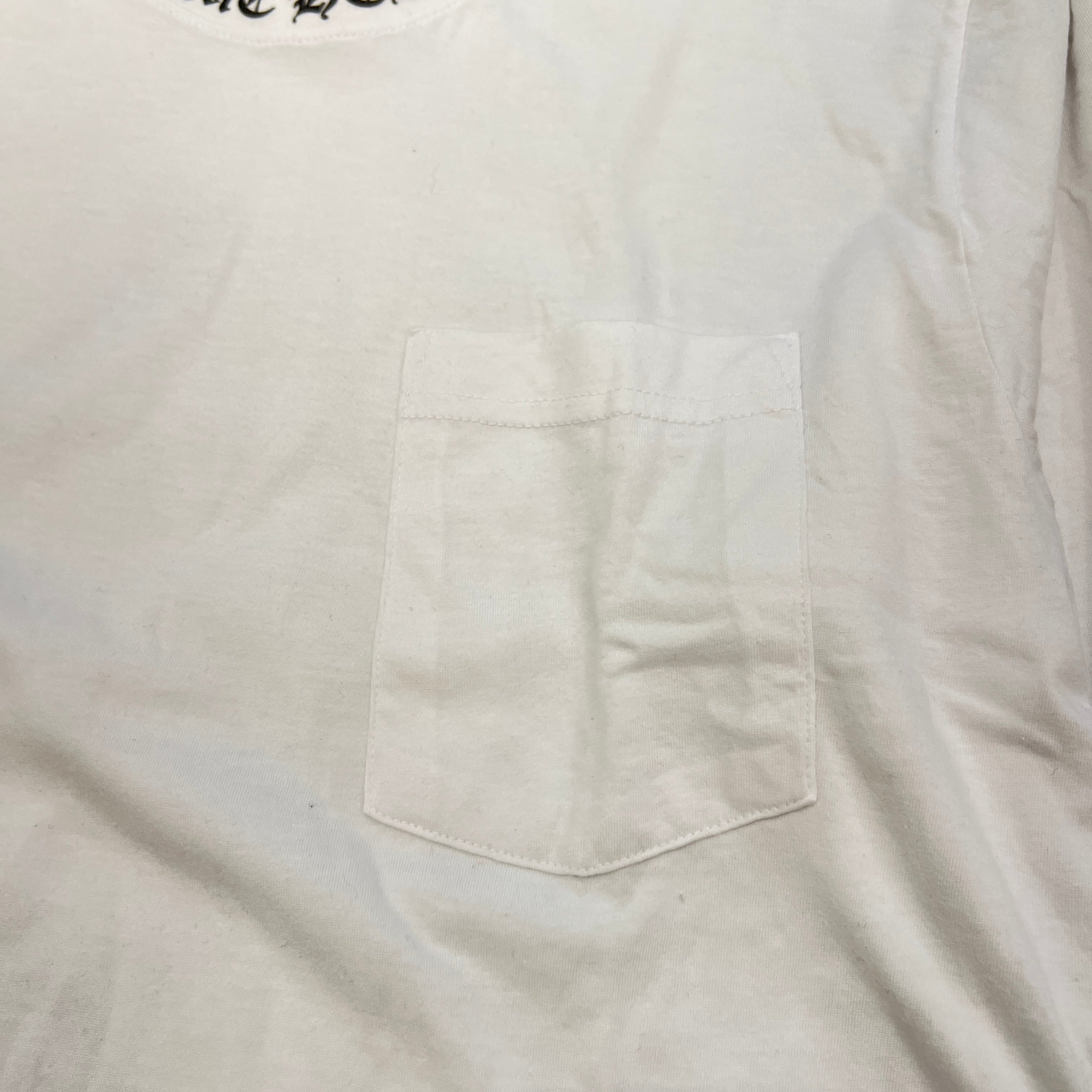 CHROME HEARTS Neck Logo Long Sleeve Tee Size M クロムハーツ ネックロゴ ロングスリーブTシャツ サイズM