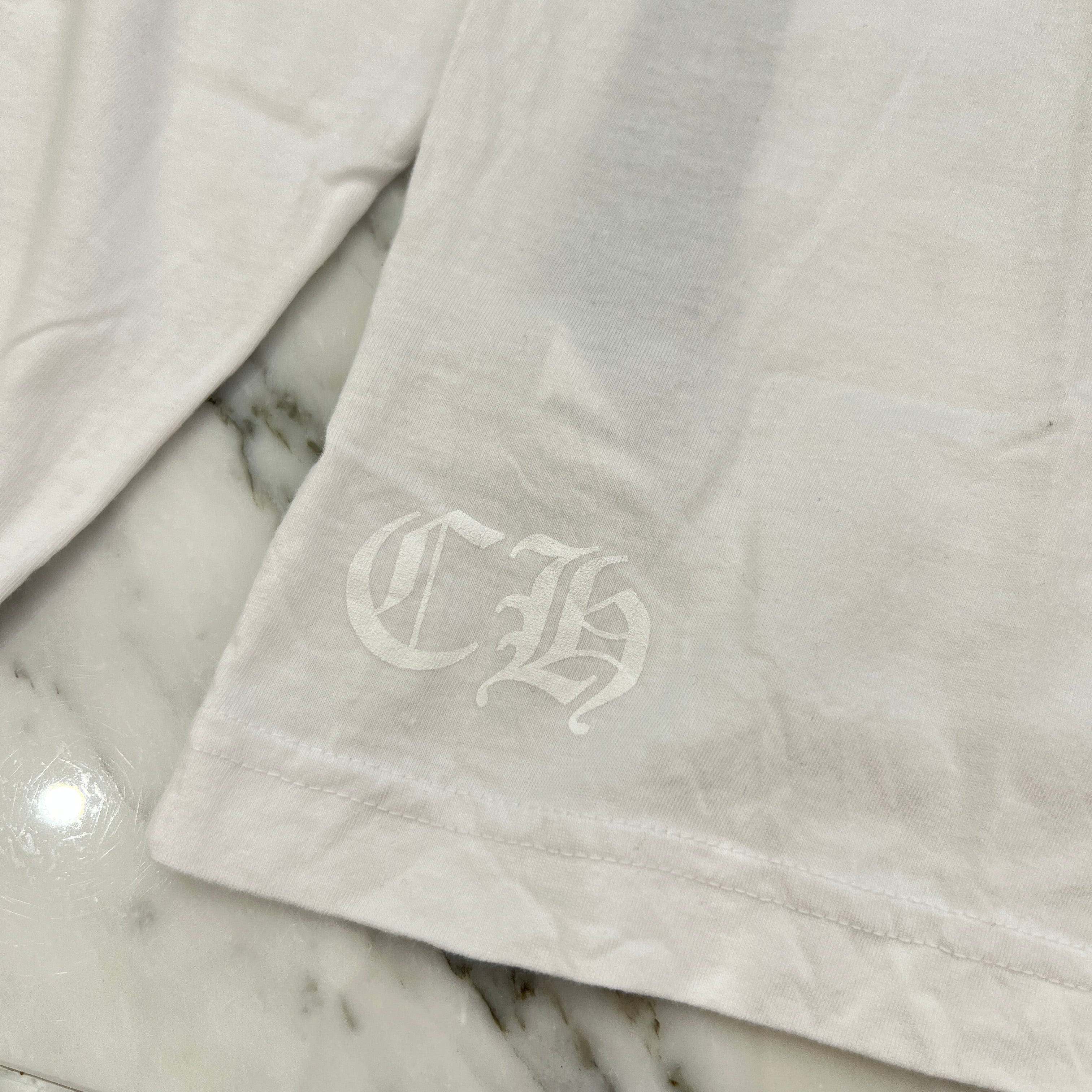 CHROME HEARTS Neck Logo Long Sleeve Tee Size M クロムハーツ ネックロゴ ロングスリーブTシャツ サイズM