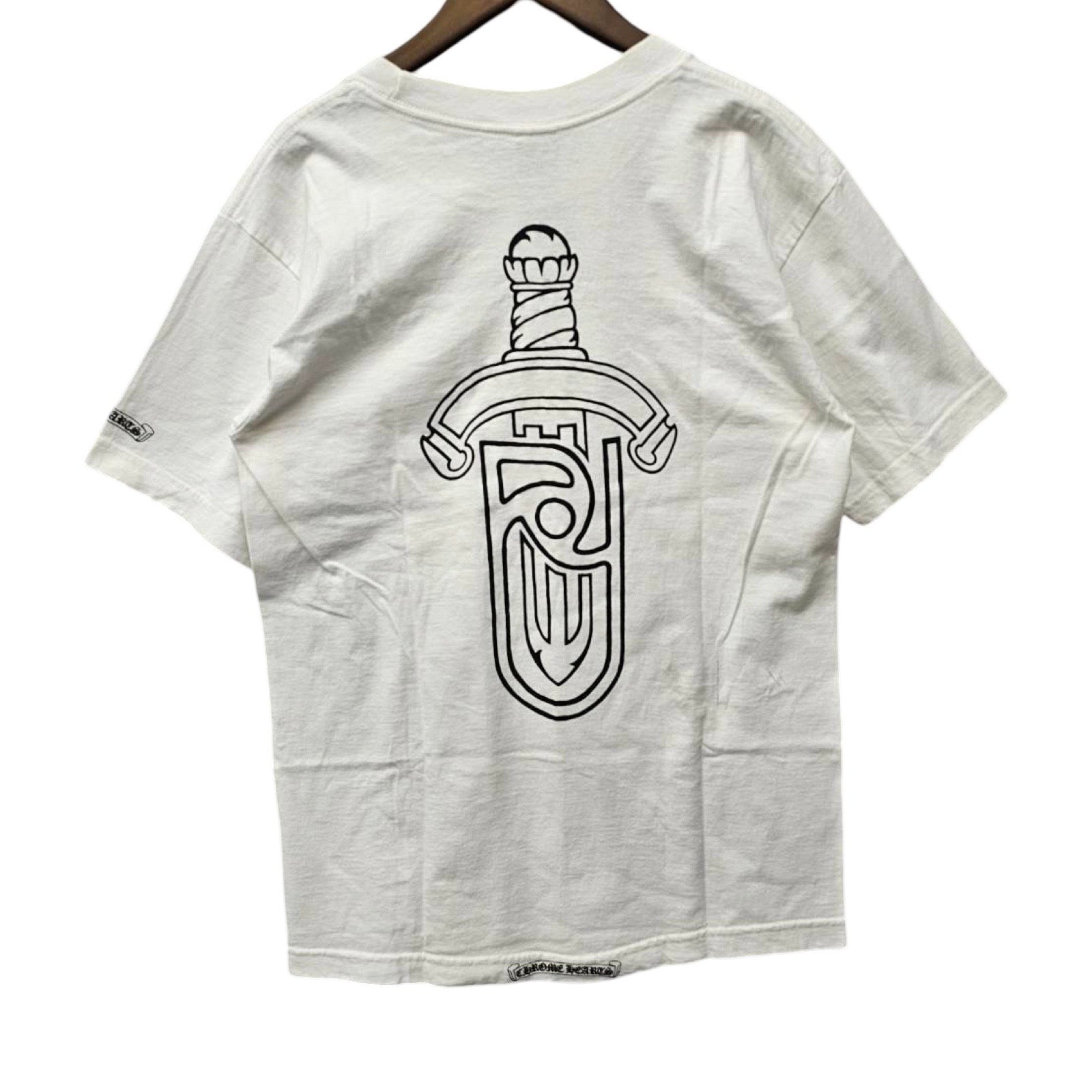 CHROME HEARTS×UNITED ARROWS Back Dagger Tee Size M