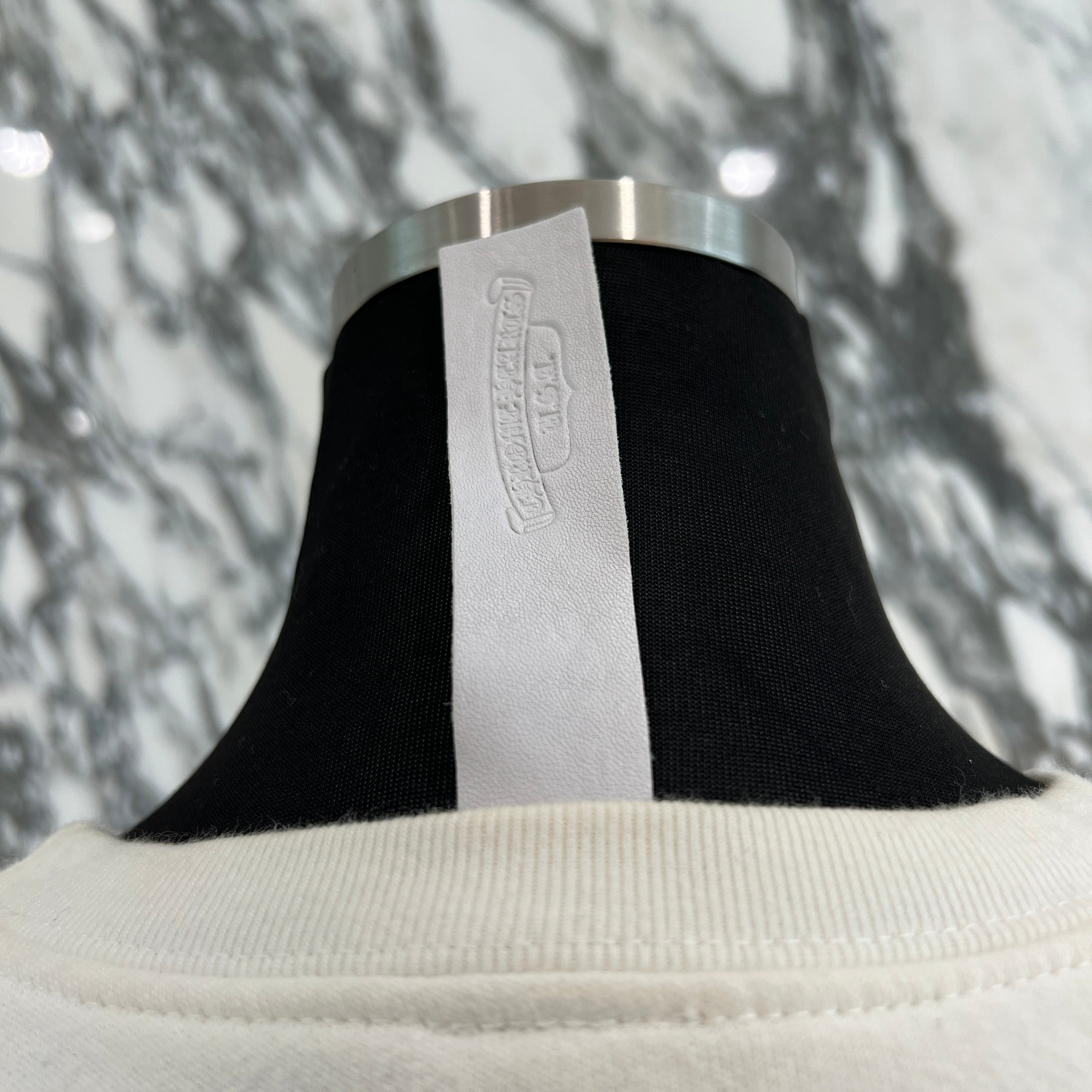 CHROME HEARTS Y NOT Multi Leather Cross Patch Sweatshirt Size XS クロムハーツ ワイノット マルチレザークロスパッチ スウェットシャツ サイズXS