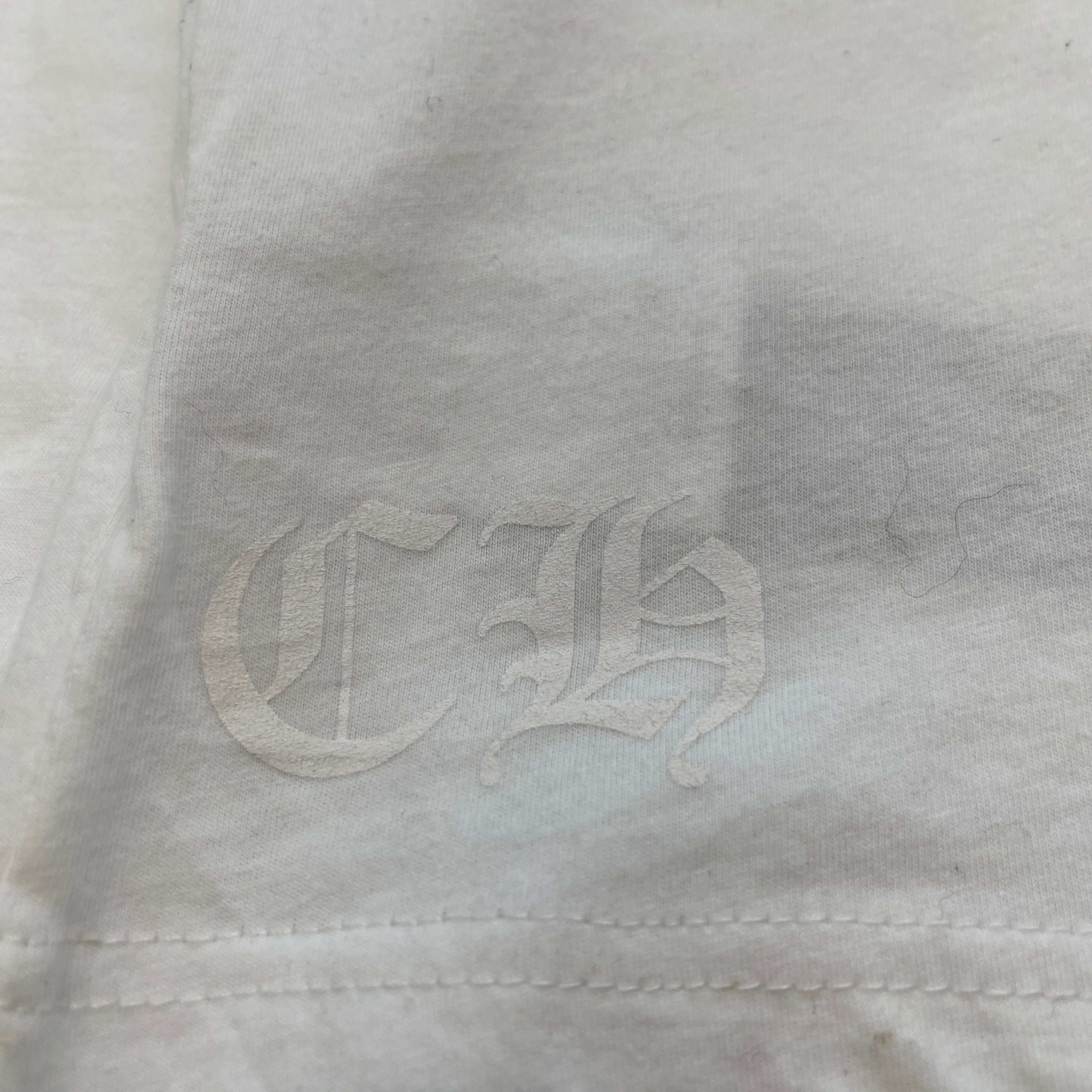 CHROME HEARTS 3 Cemetery Blue Cross Long Sleeve Tee Size L クロムハーツ 3 セメタリー ブルークロス ロングスリーブTシャツ サイズL