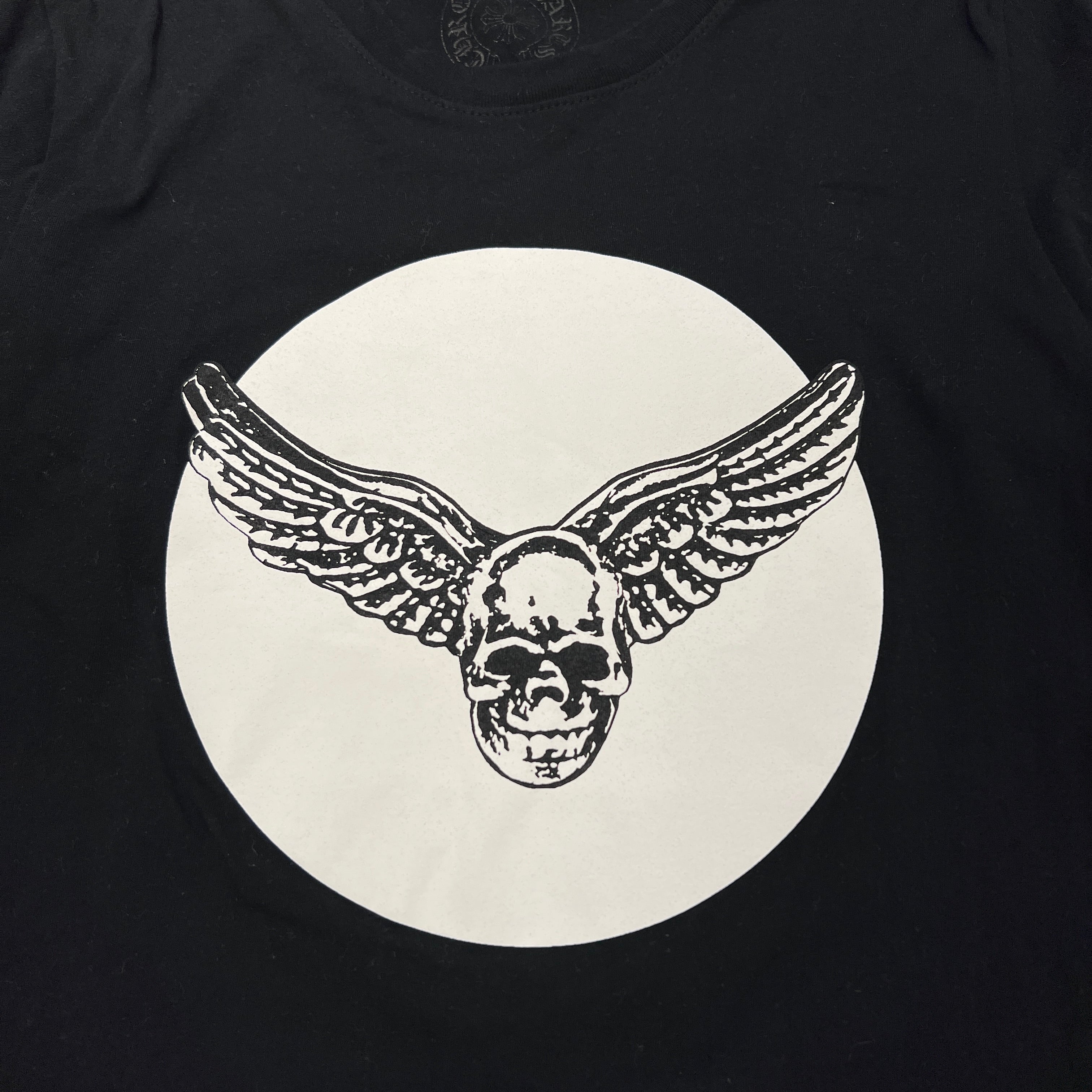 CHROME HEARTS FOTI Wing Crescent Moon Long Sleeve Tee Size S クロムハーツ フォティ ウイング クレセントムーン ロングスリーブTシャツ サイズS