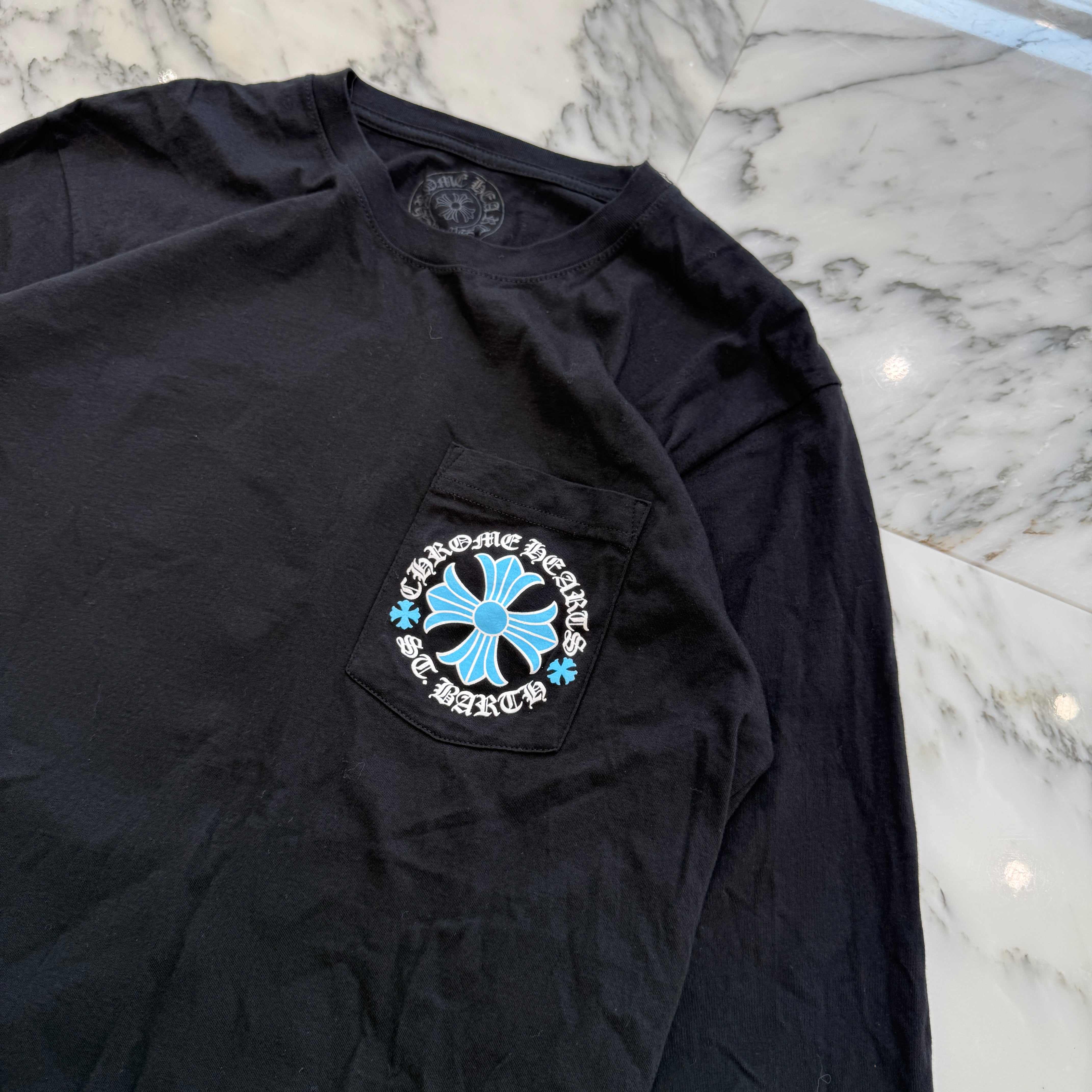 CHROME HEARTS St.Barth Limited CH Plus Long Sleeve Tee Size L クロムハーツ セントバース限定 CH プラス ロングスリーブTシャツ サイズL