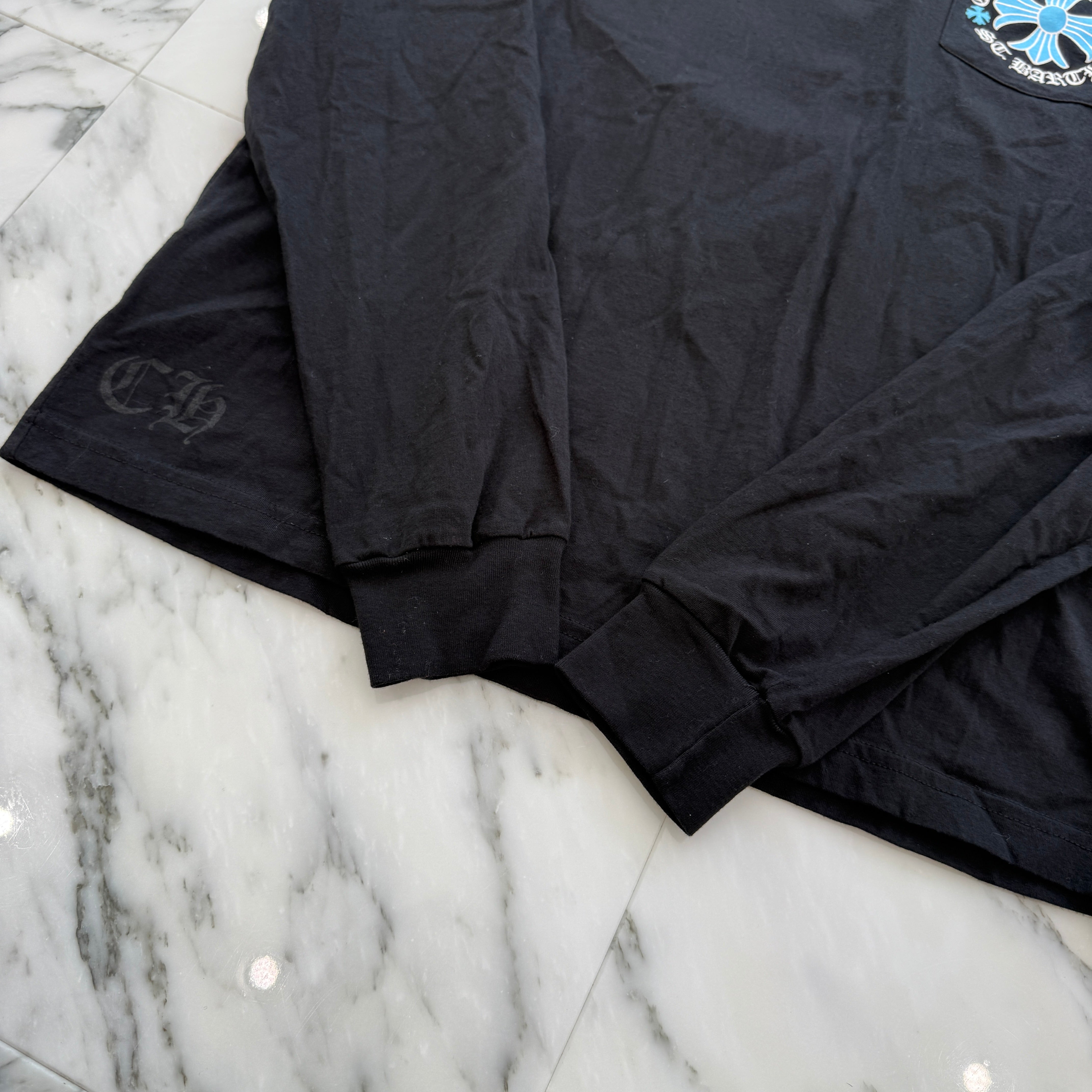CHROME HEARTS St.Barth Limited CH Plus Long Sleeve Tee Size L クロムハーツ セントバース限定 CH プラス ロングスリーブTシャツ サイズL