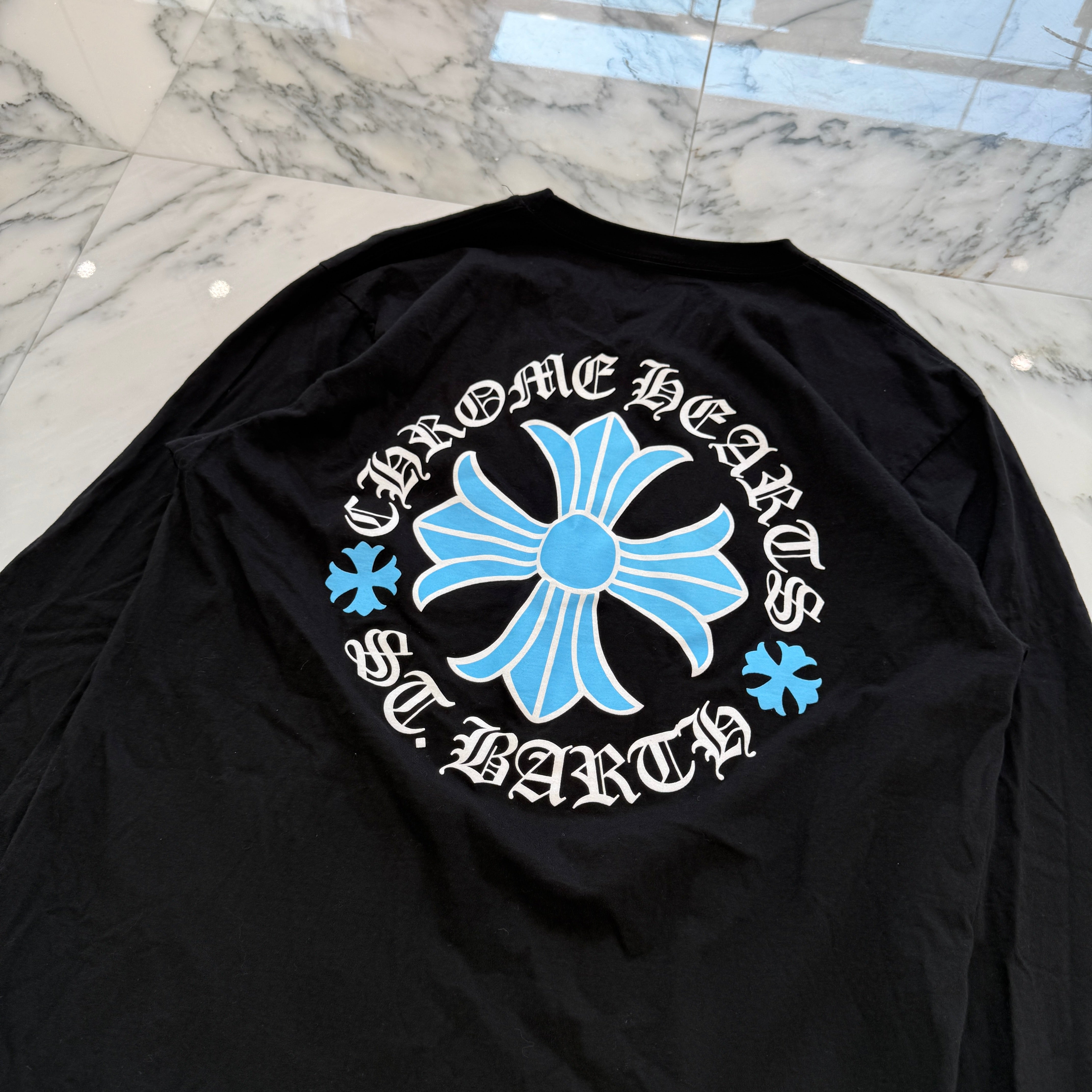 CHROME HEARTS St.Barth Limited CH Plus Long Sleeve Tee Size L クロムハーツ セントバース限定 CH プラス ロングスリーブTシャツ サイズL