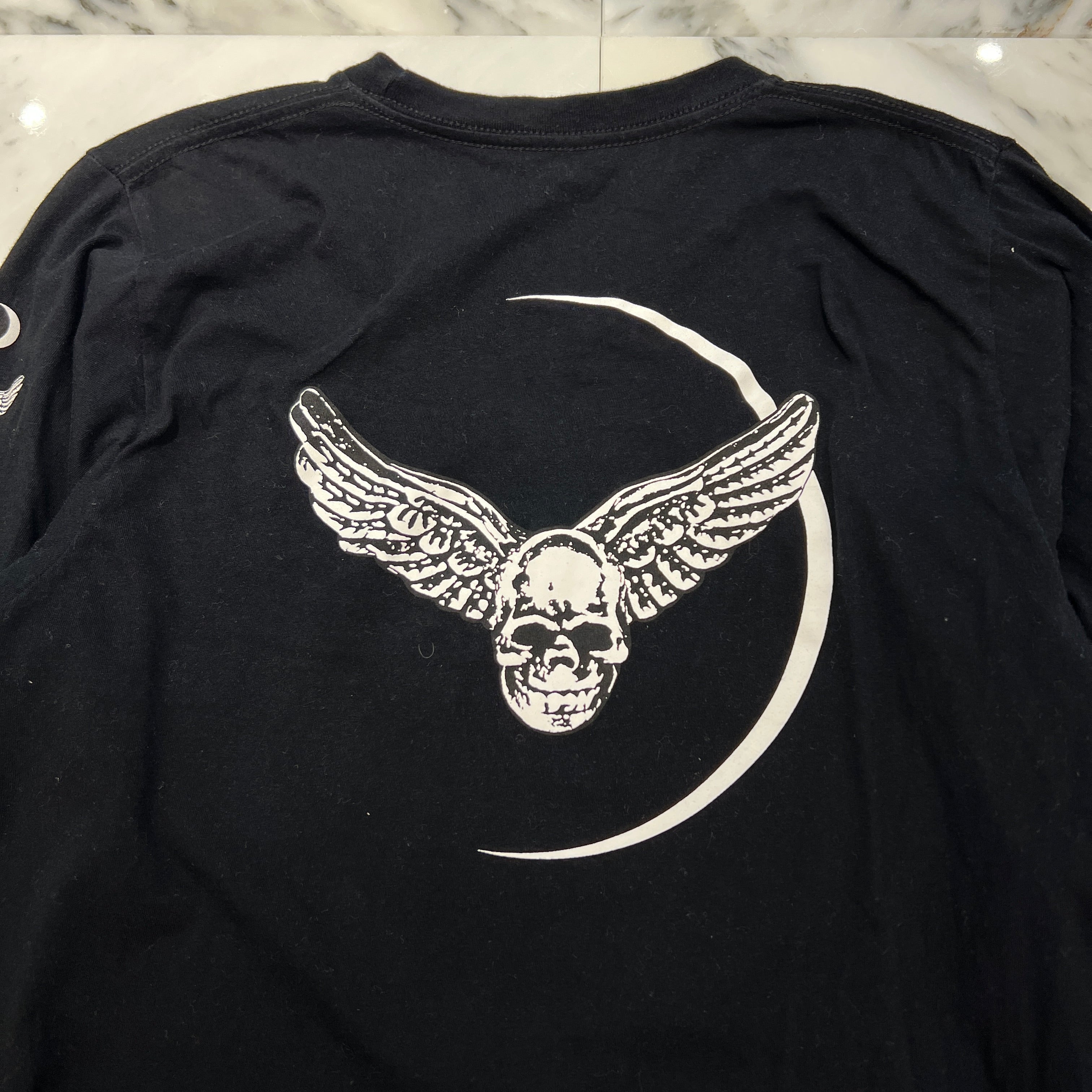 CHROME HEARTS FOTI Wing Crescent Moon Long Sleeve Tee Size S クロムハーツ フォティ ウイング クレセントムーン ロングスリーブTシャツ サイズS