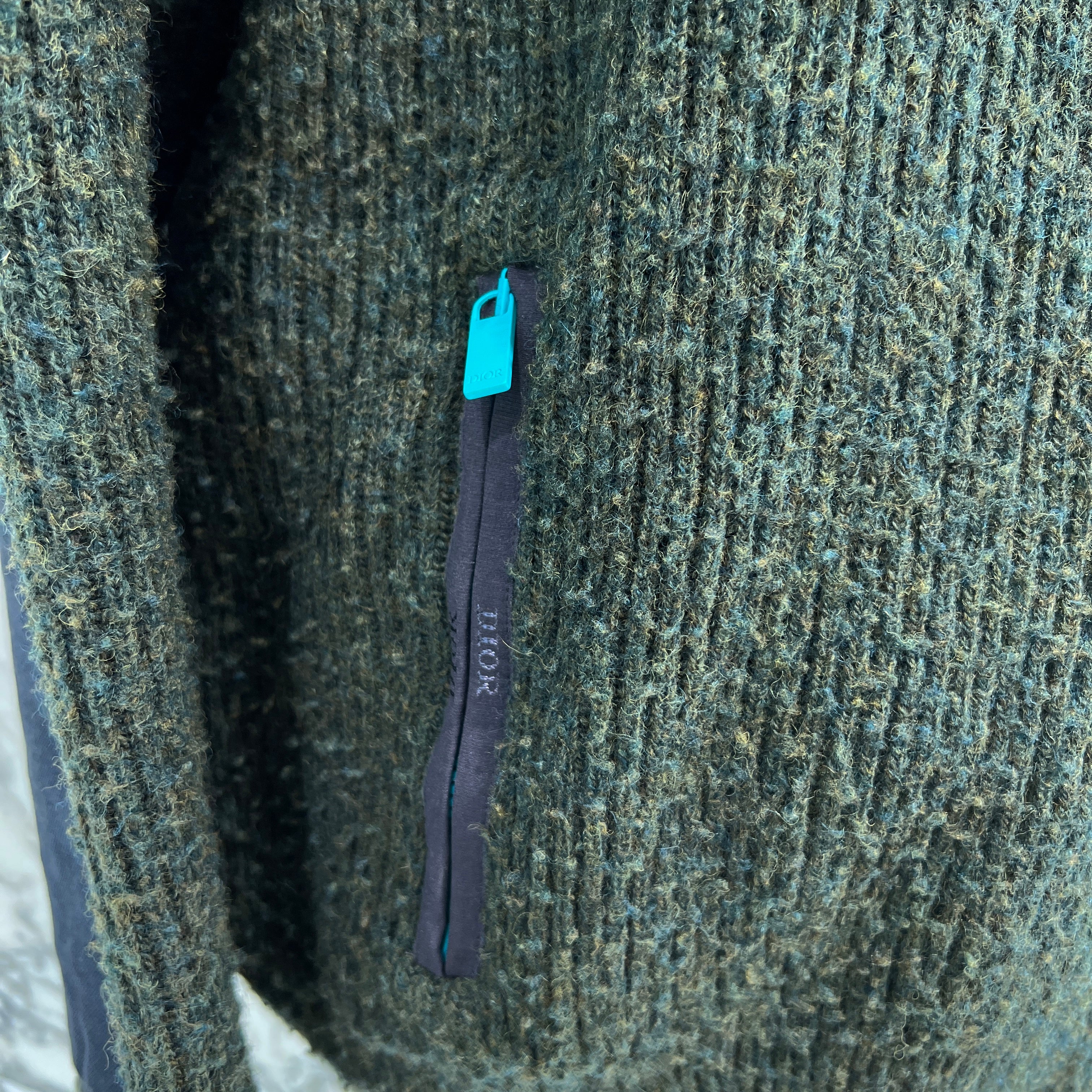 DIOR 2023SS COUTURE Casentino Wool Knit Sweater 383M640AT547 Size XL ディオール クチュール カセンティーノ ウール ニットセーター サイズXL