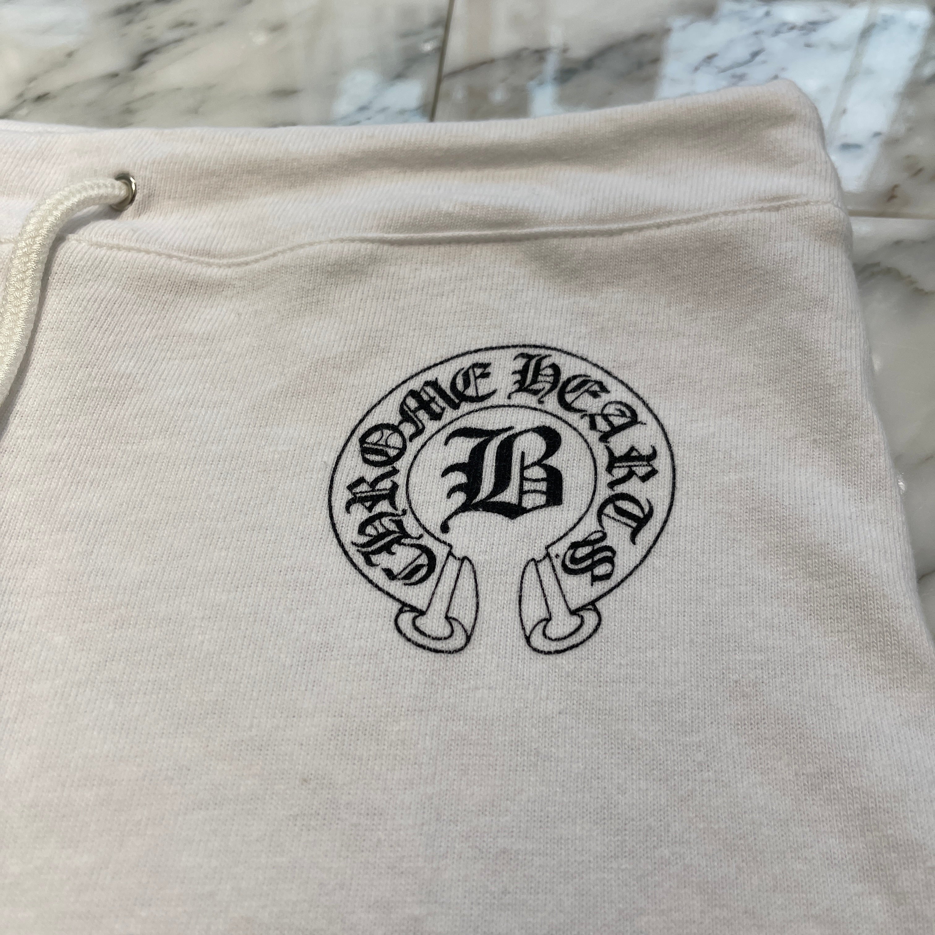 CHROME HEARTS × Bella Hadid Bella Horseshoe Side Line Sweat Pants Size S クロムハーツ × ベラ・ハディッド ベラホースシュー サイドライン スウェットパンツ サイズS