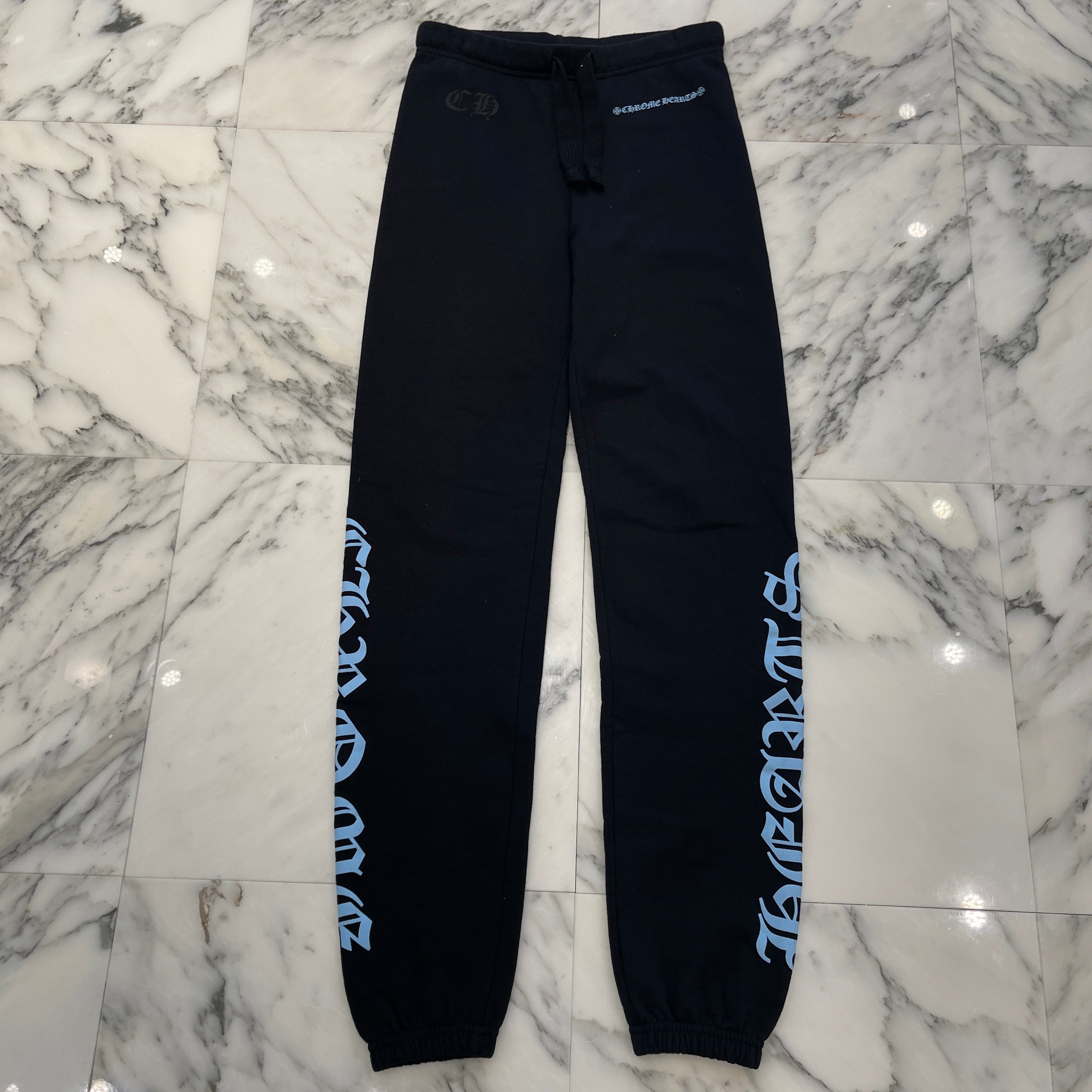 CHROME HEARTS Online Limited Side Logo Sweat Pants Size S クロムハーツ オンライン限定 サイドロゴ スウェットパンツ サイズS