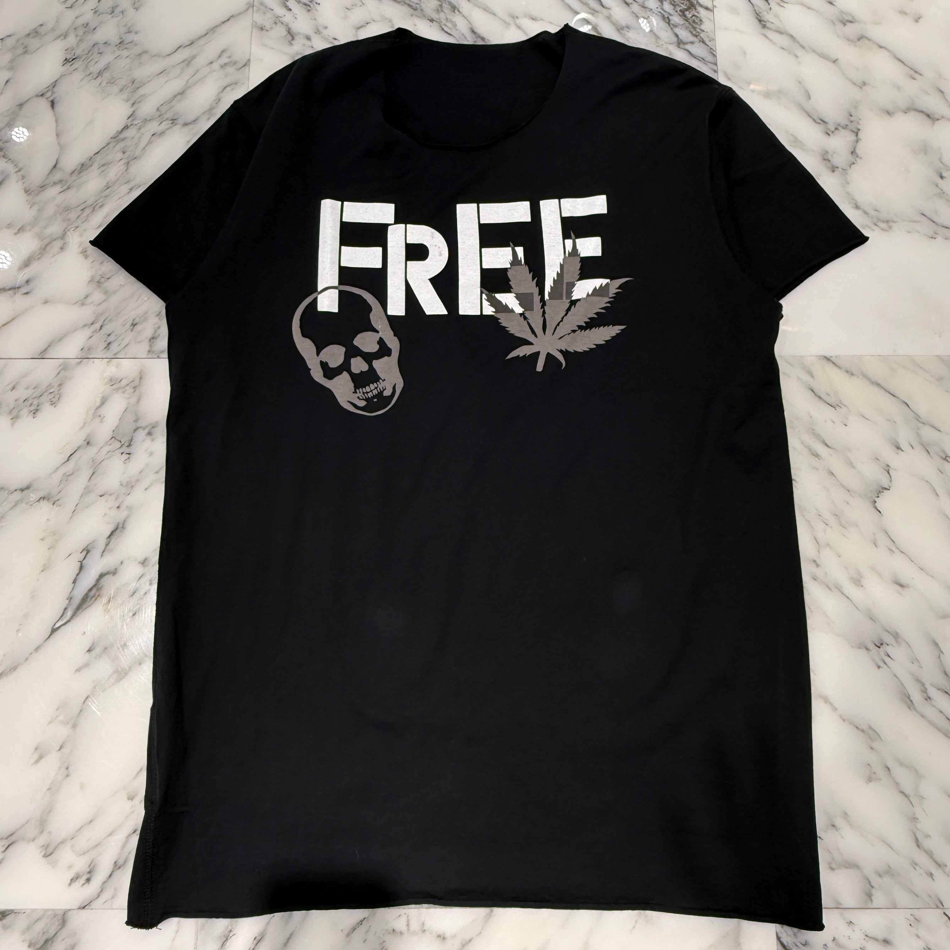 lucien pellat-finet FREE Hemp Logo Print Tee Size M ルシアンぺラフィネ フリー ヘンプ ロゴプリント Tシャツ サイズM