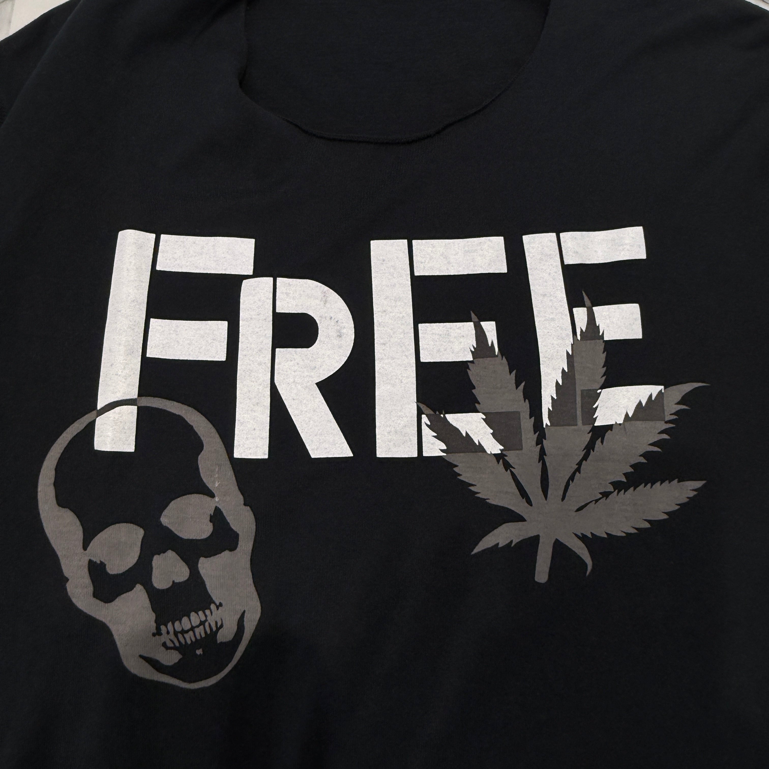 lucien pellat-finet FREE Hemp Logo Print Tee Size M ルシアンぺラフィネ フリー ヘンプ ロゴプリント Tシャツ サイズM