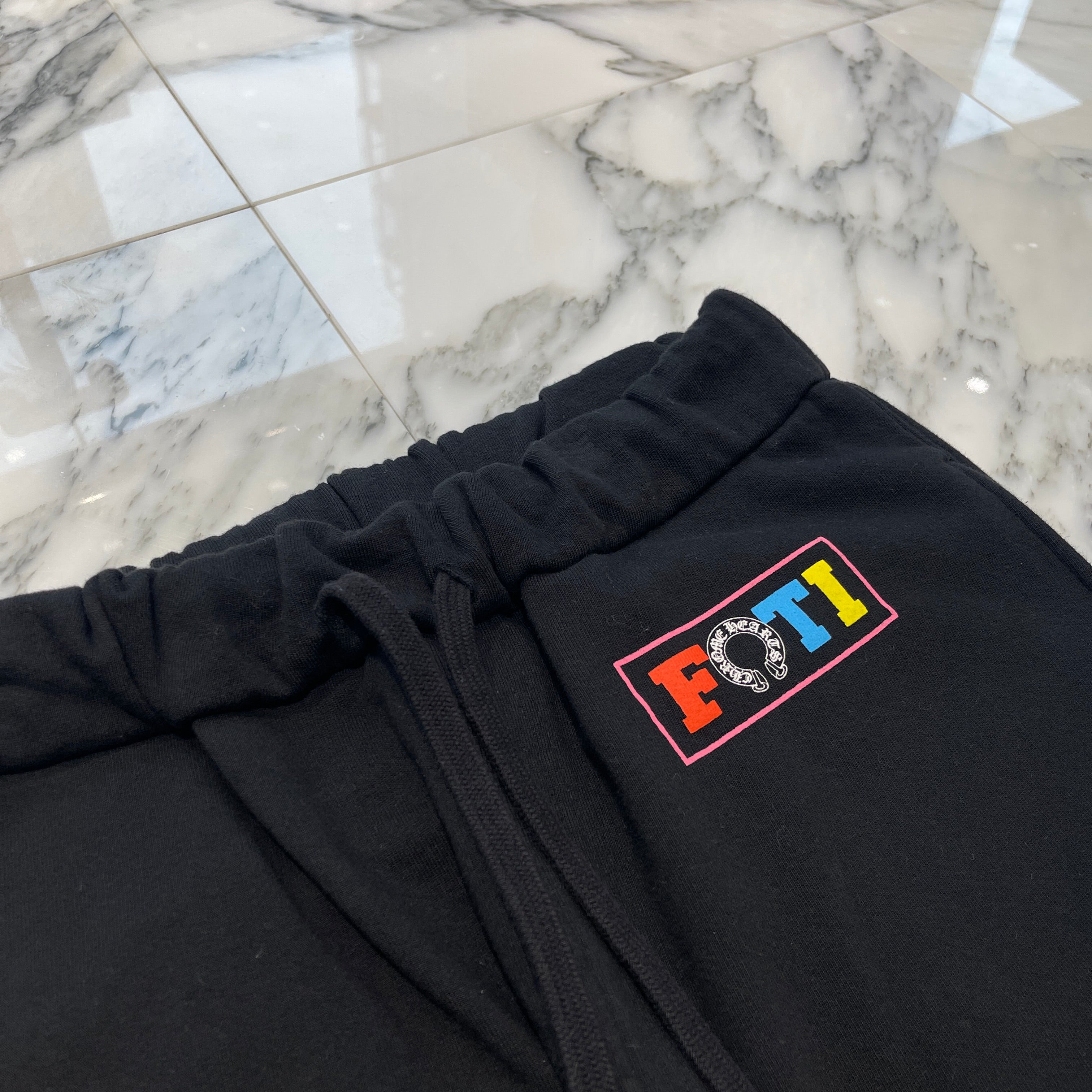 CHROME HEARTS FOTI Rainbow Family Sweat Long Pants Size L クロムハーツ フォティ レインボー ファミリー スウェットロングパンツ サイズL