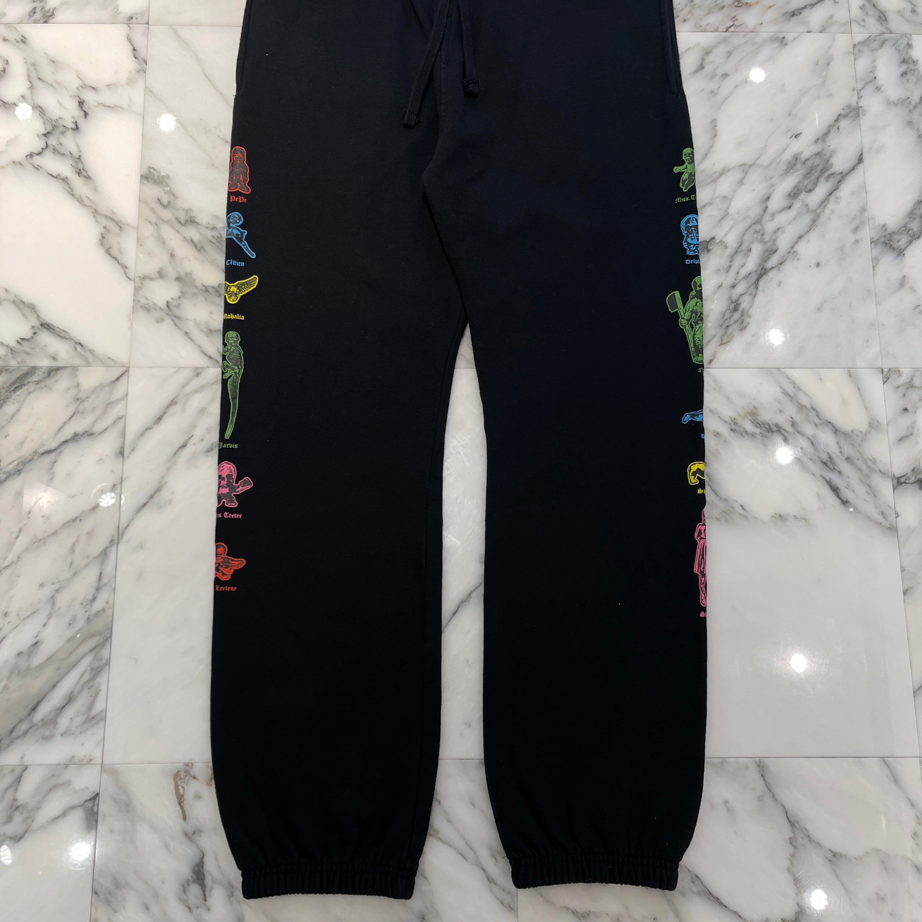 CHROME HEARTS FOTI Rainbow Family Sweat Long Pants Size L クロムハーツ フォティ レインボー ファミリー スウェットロングパンツ サイズL