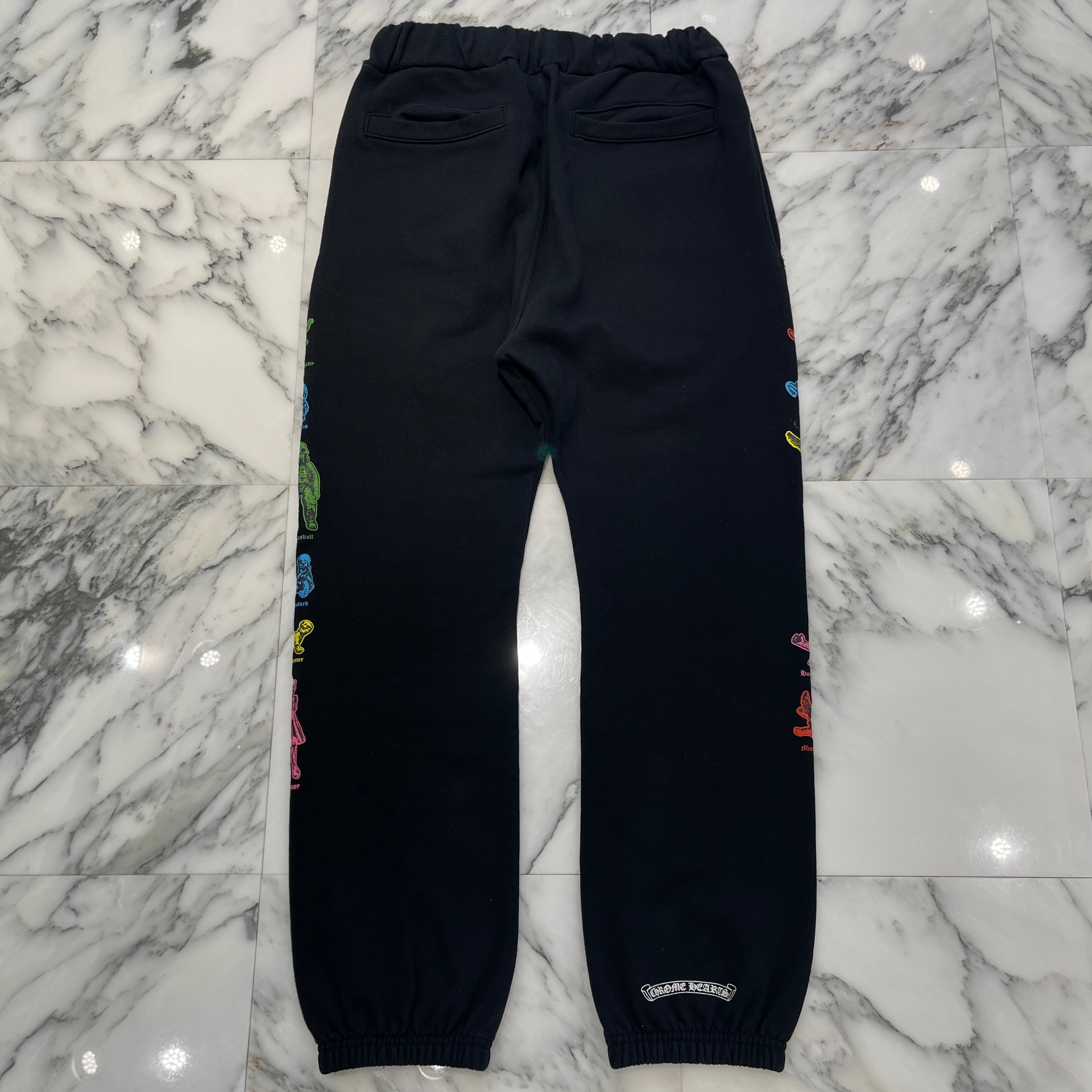 CHROME HEARTS FOTI Rainbow Family Sweat Long Pants Size L クロムハーツ フォティ レインボー ファミリー スウェットロングパンツ サイズL