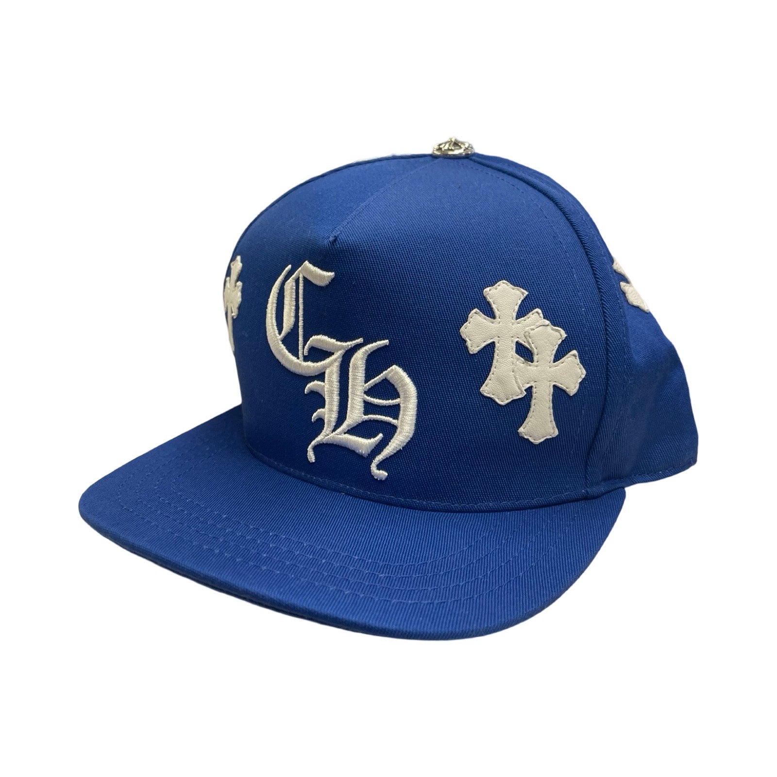 品質が クロムハーツ SEMETERY CROSS TRUCKER CAP 帽子