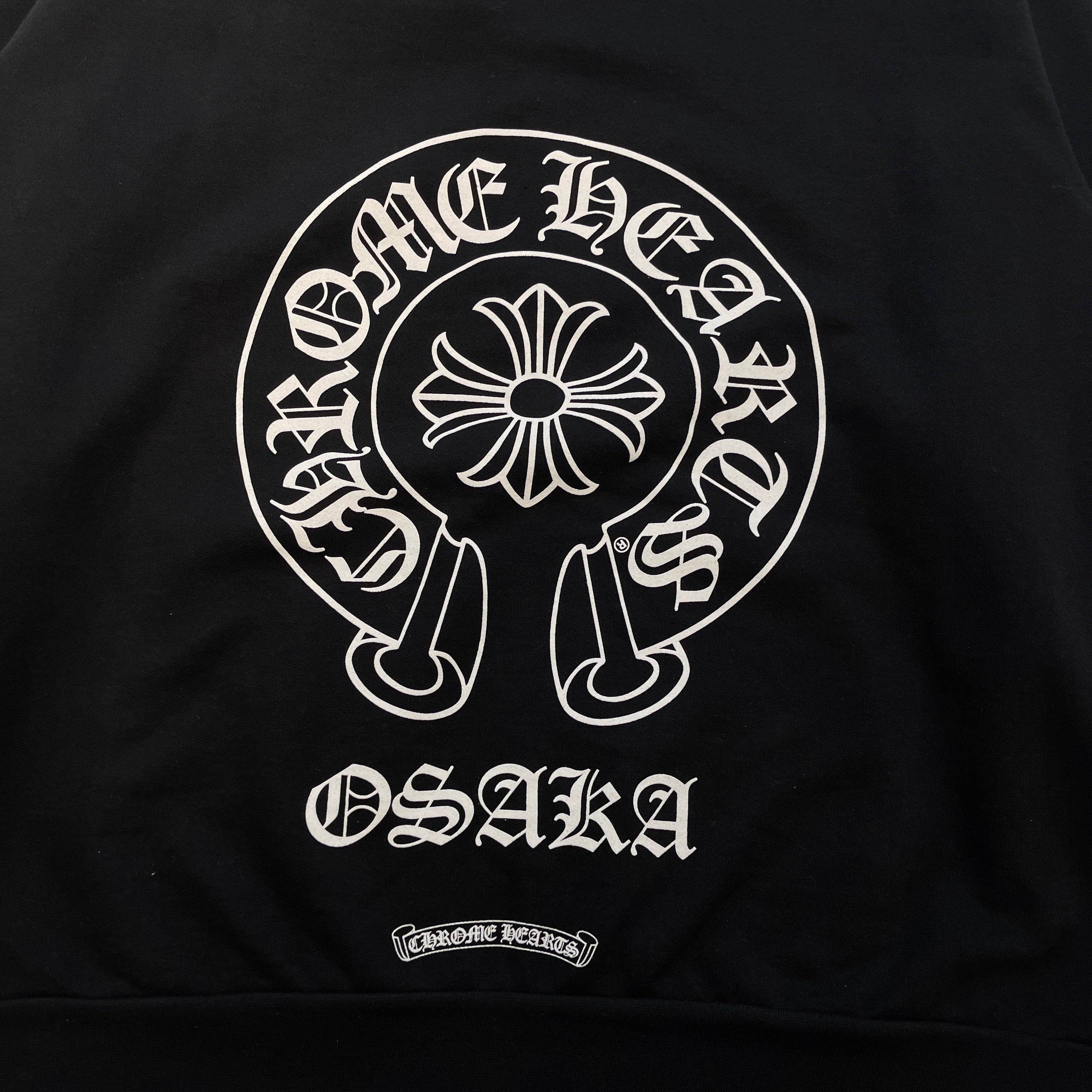 CHROME HEARTS OSAKA Limited Horseshoe Zip Up Hoodie Size M クロムハーツ 大阪限定 ホースシュー ジップアップ フーディ サイズM