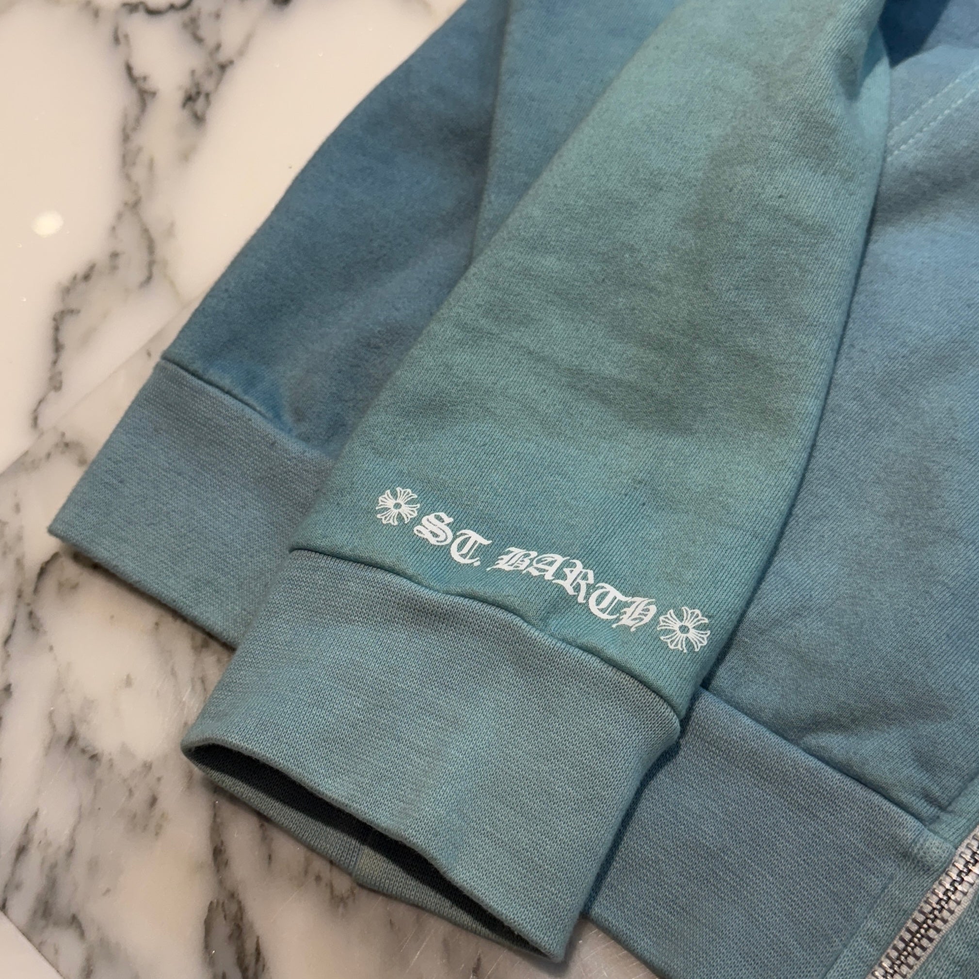 CHROME HEARTS St.Barth Limited Horseshoe Zip Up Hoodie Size M クロムハーツ セントバース限定 ホースシュー ジップアップフーディ サイズM