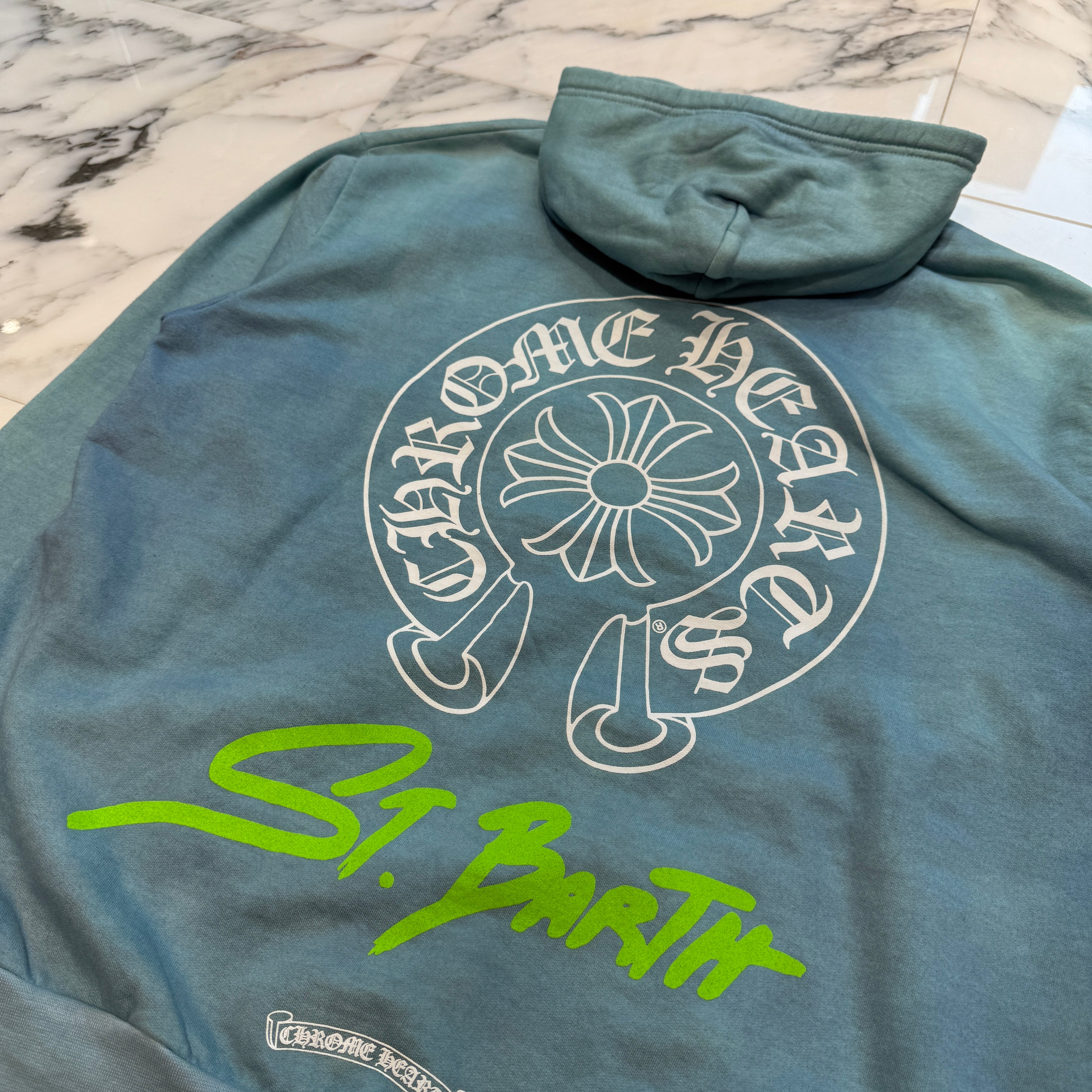 CHROME HEARTS St.Barth Limited Horseshoe Zip Up Hoodie Size M クロムハーツ セントバース限定 ホースシュー ジップアップフーディ サイズM