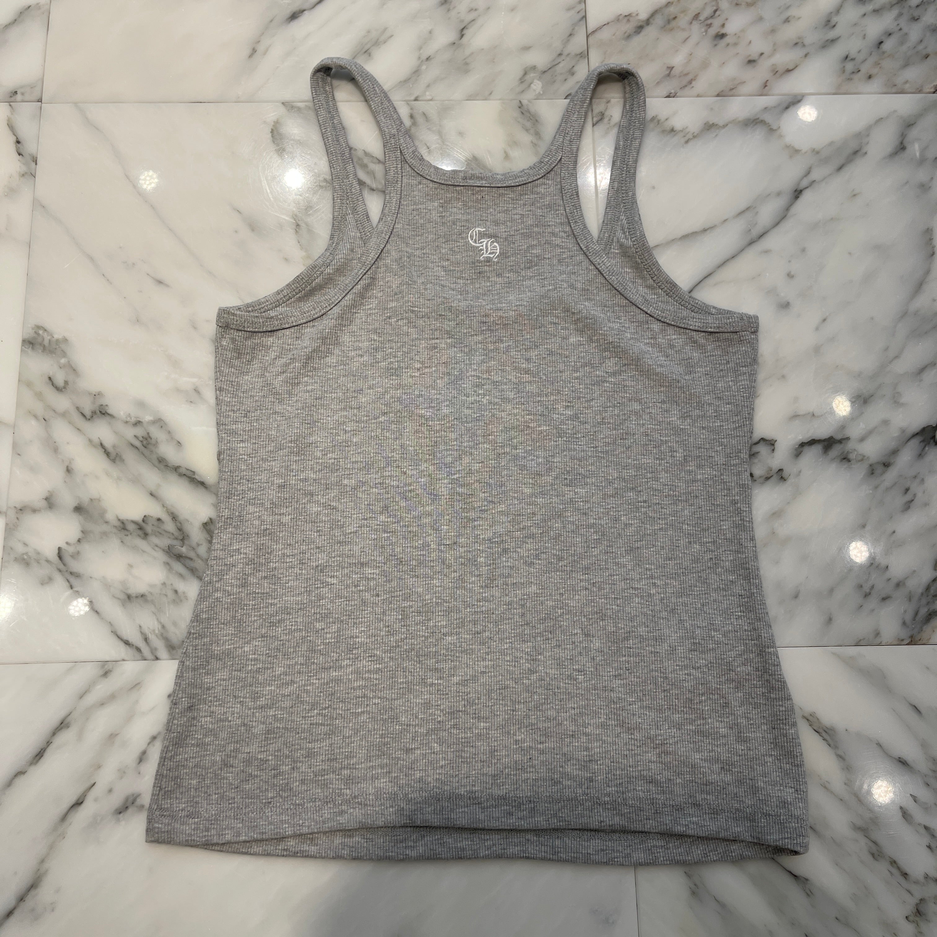 CHROME HEARTS Y NOT CH Logo Embroidery Camisole Size M クロムハーツ ワイノット CHロゴ刺繍 キャミソール サイズM