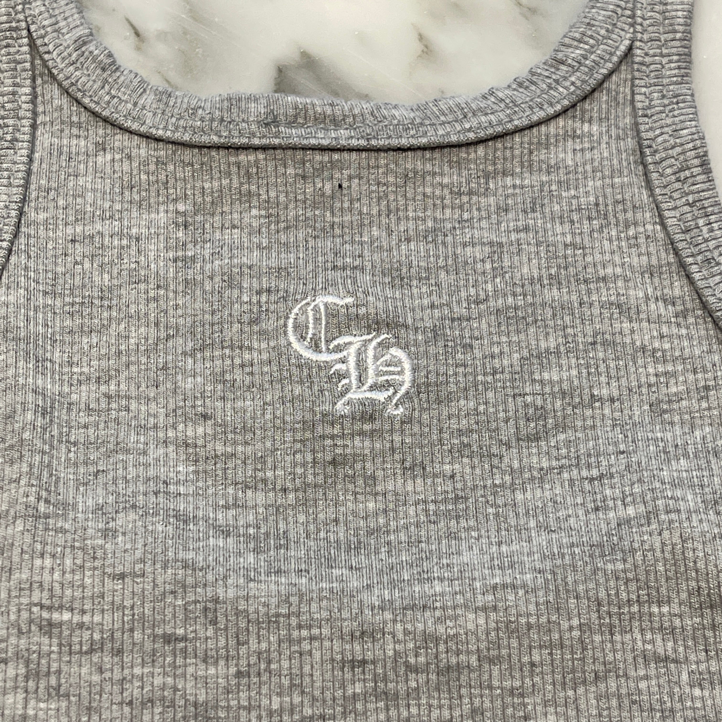 CHROME HEARTS Y NOT CH Logo Embroidery Camisole Size S クロムハーツ ワイノット CHロゴ刺繍 キャミソール サイズS