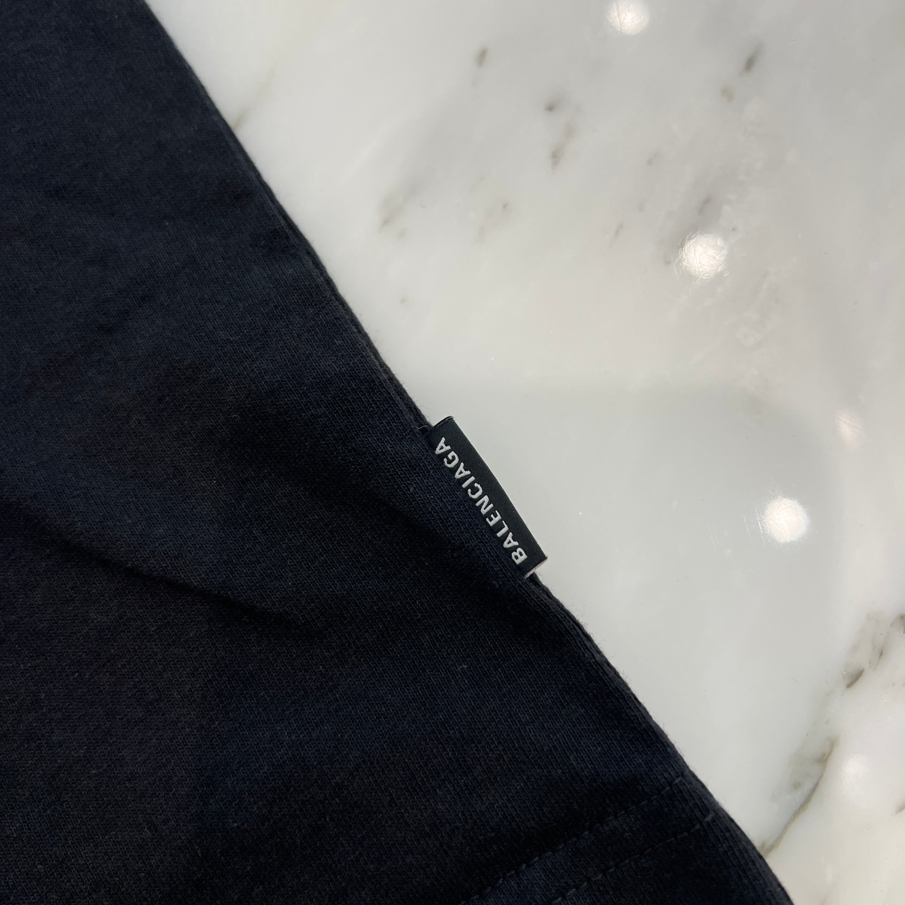 BALENCIAGA 2019SS  I Love Techno Cotton Tee 556133 TDV20 Size M バレンシアガ アイラブテクノ コットン Tシャツ サイズM