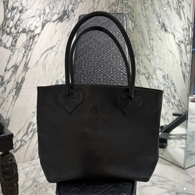 CHROME HEARTS 1 Cross Leather Patch FS Tote Bag クロムハーツ 1クロス レザーパッチ FS トートバッグ