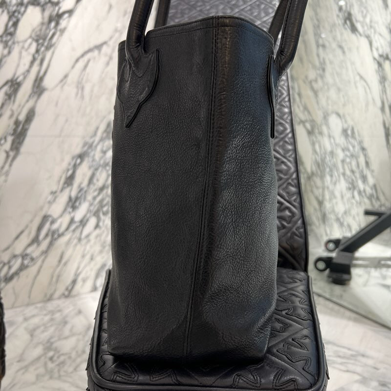 CHROME HEARTS 1 Cross Leather Patch FS Tote Bag クロムハーツ 1クロス レザーパッチ FS トートバッグ