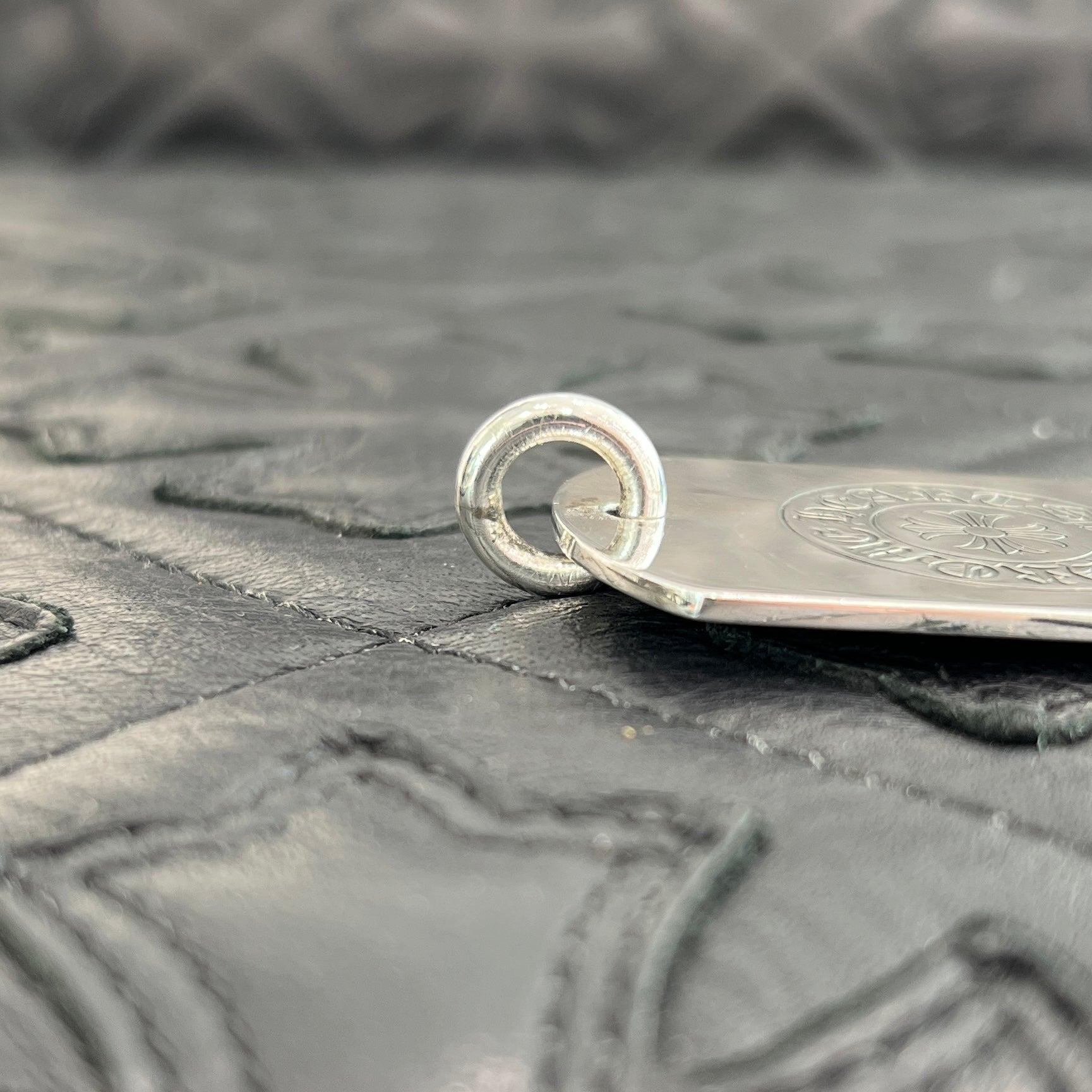 CHROME HEARTS Honolulu Limited CH Dog Tag Pendent クロムハーツ ホノルル限定 CH ドッグタグ