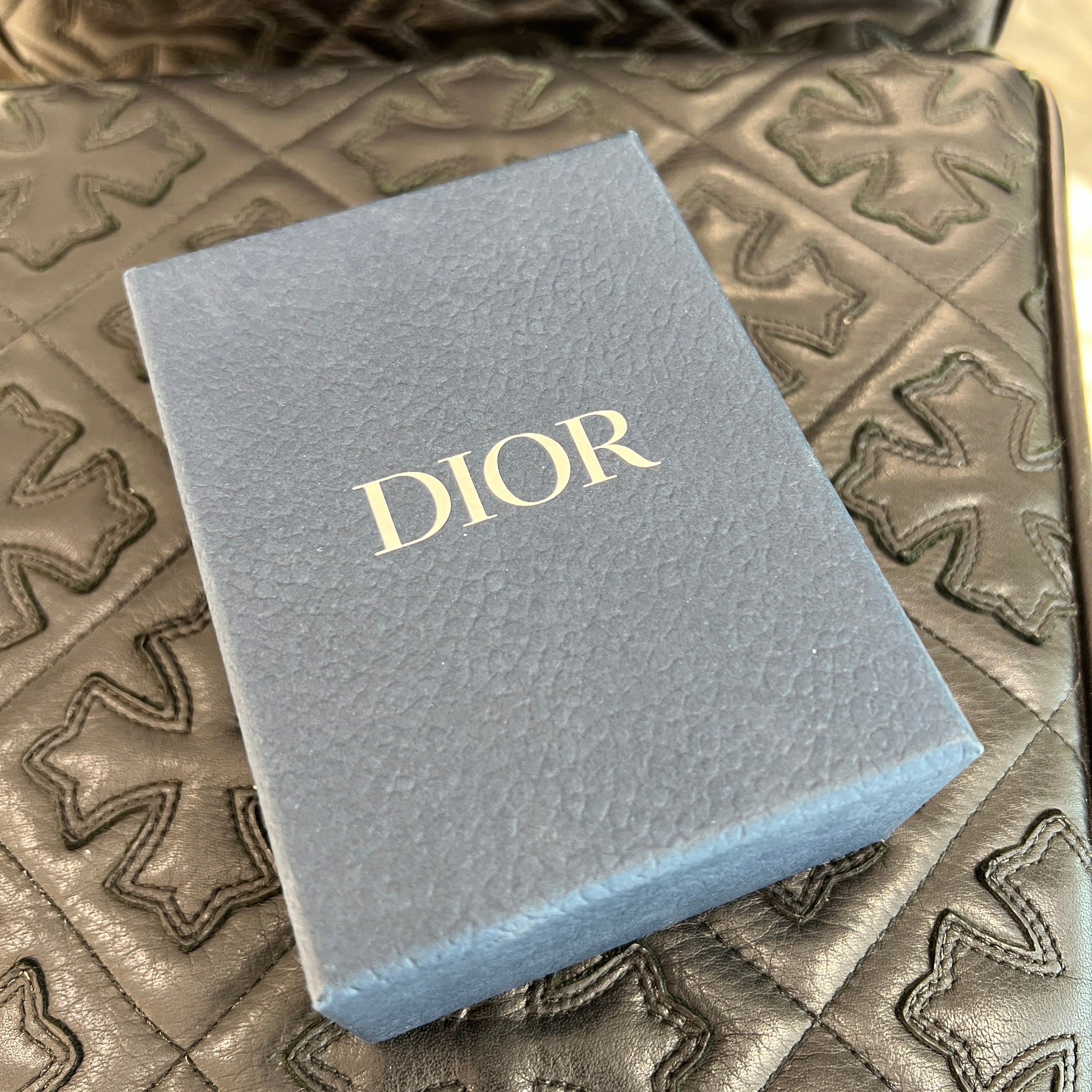 DIOR Christian Dior Rhinestone Logo Brooch ディオール クリスチャンディオール ラインストーン ロゴブローチ