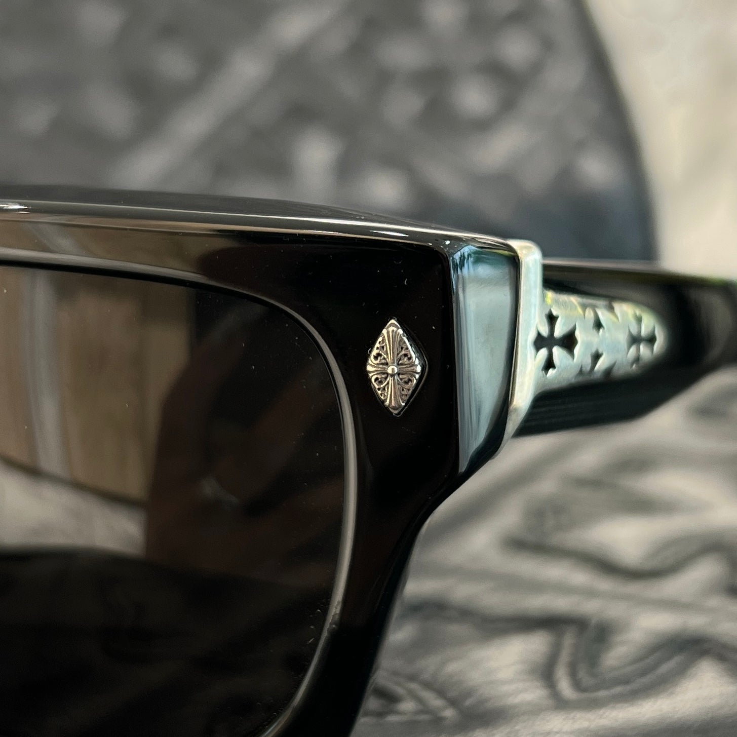 CHROME HEARTS CHARISMADICK Sunglasses Size 57□17-143 クロムハーツ