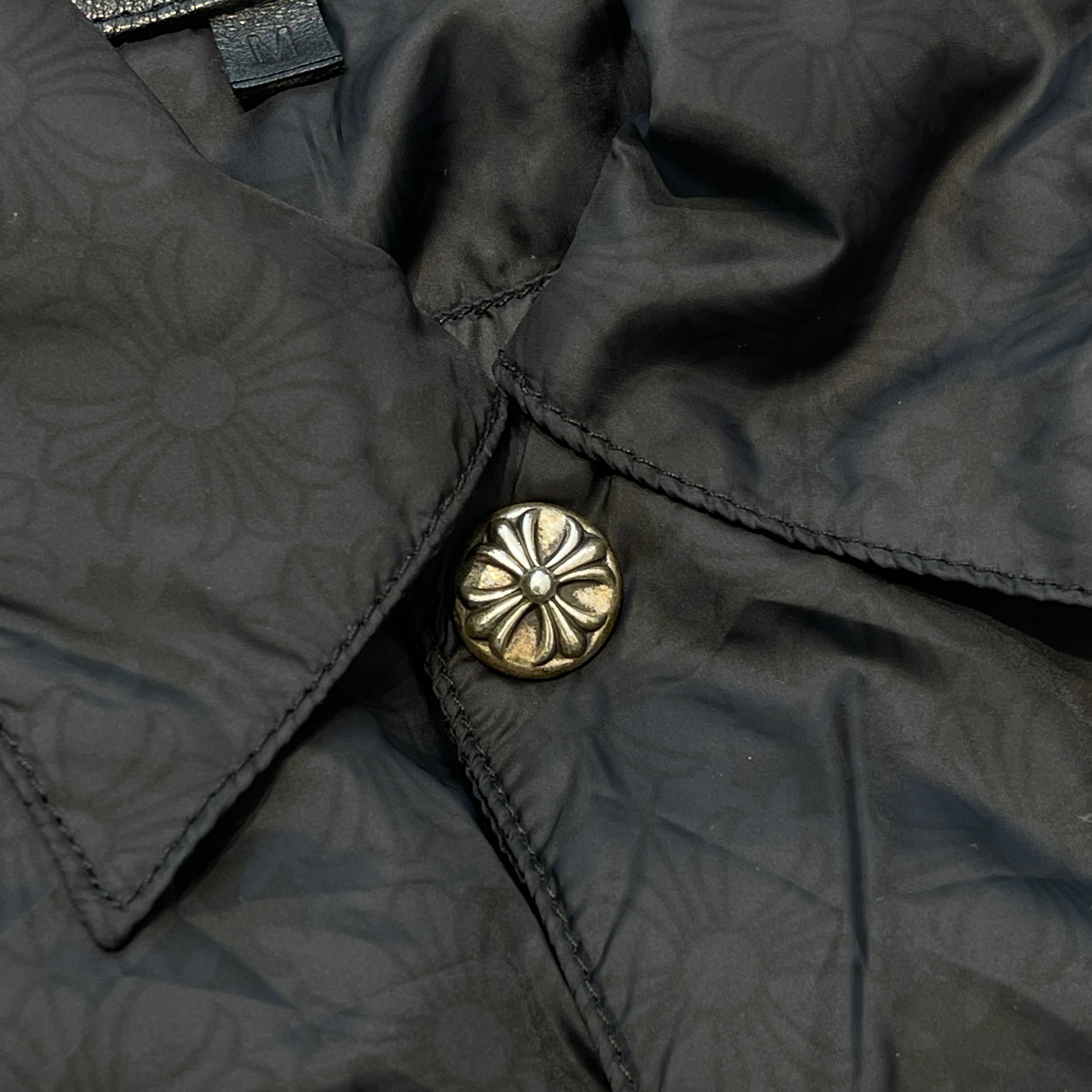 CHROME HEARTS RIGGINS CH Plus Nylon Coach Jacket Size M クロムハーツ リギンズ CHプラス ナイロン コーチジャケット サイズM