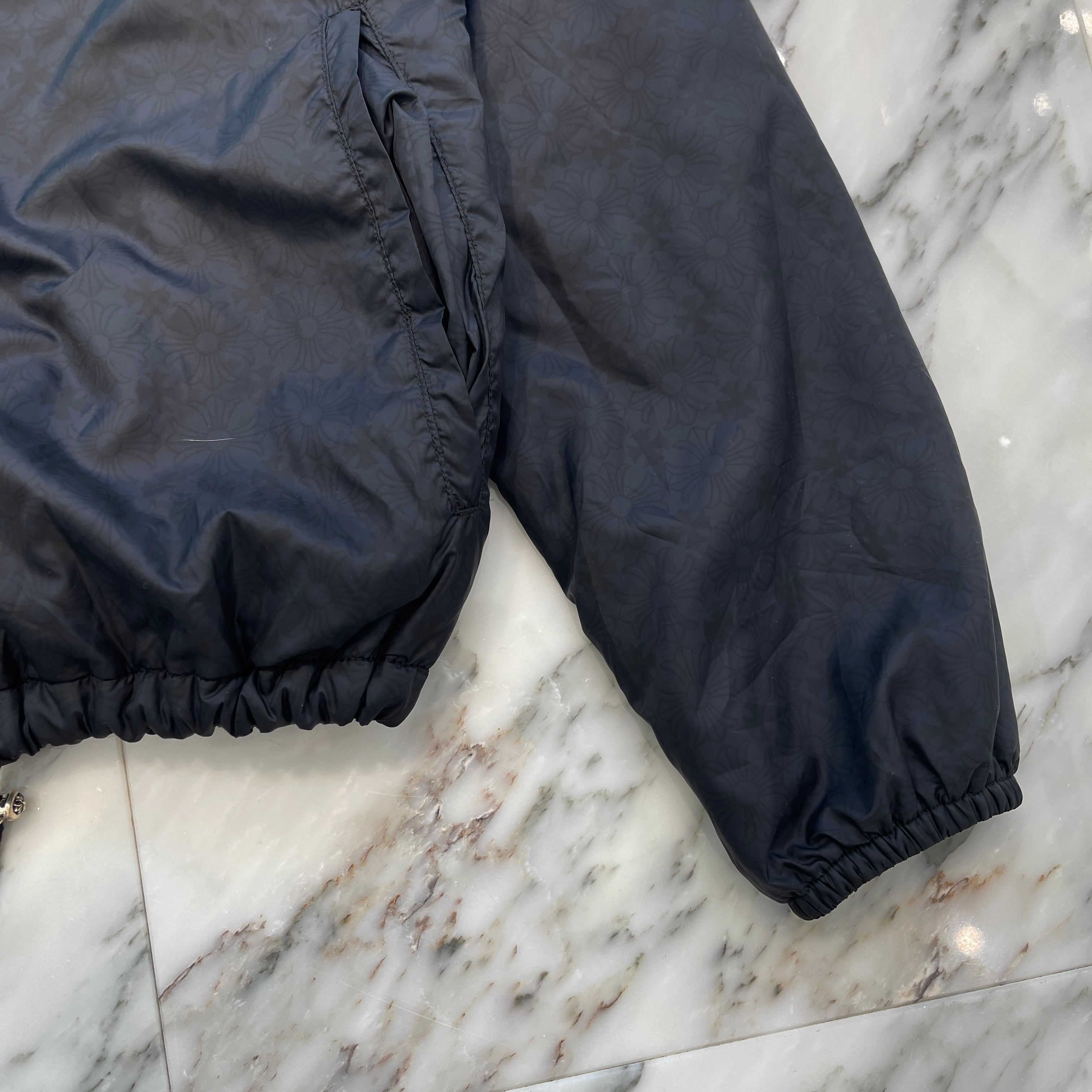 CHROME HEARTS RIGGINS CH Plus Nylon Coach Jacket Size M クロムハーツ リギンズ CHプラス ナイロン コーチジャケット サイズM