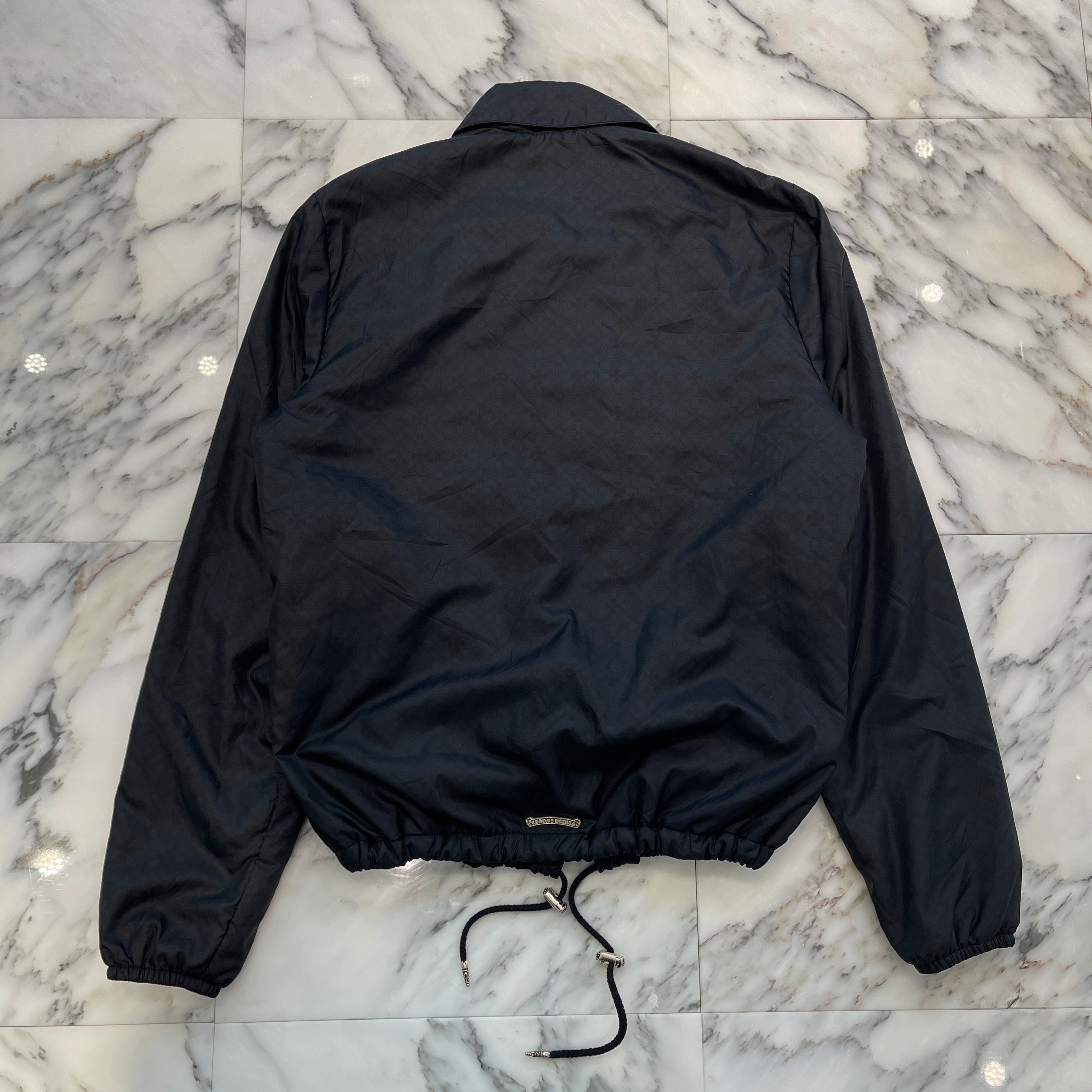 CHROME HEARTS RIGGINS CH Plus Nylon Coach Jacket Size M クロムハーツ リギンズ CHプラス ナイロン コーチジャケット サイズM