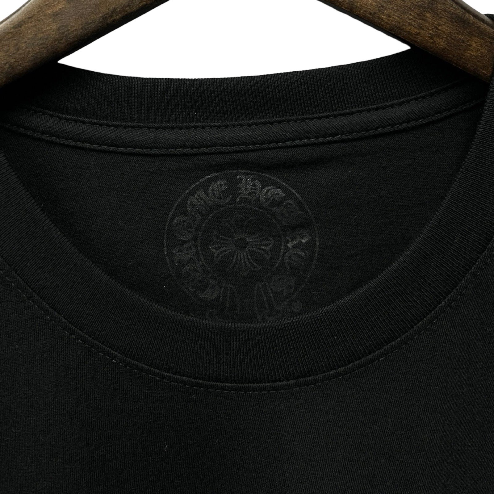 CHROME HEARTS Back CH Plus Arch Logo USA Tee Size L