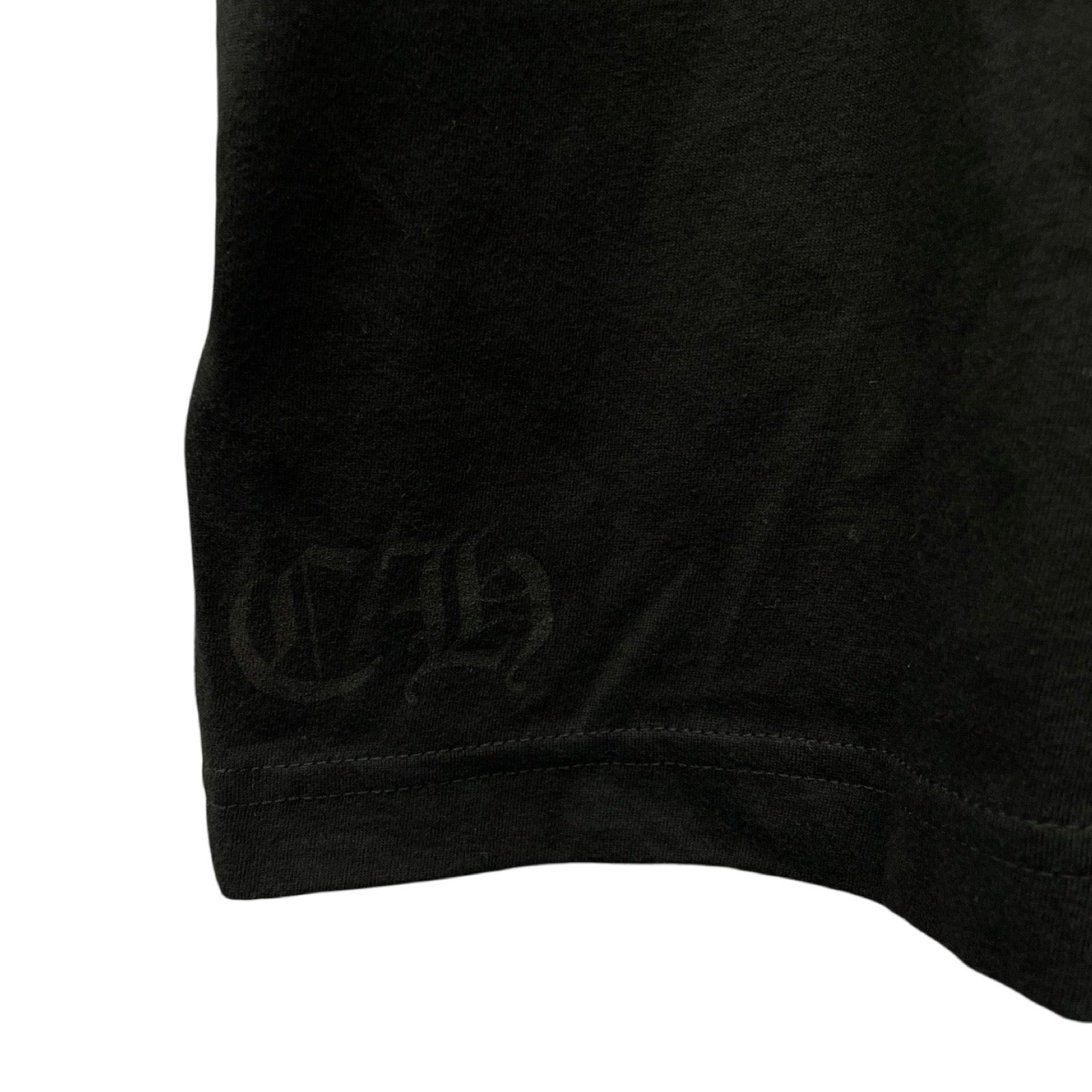 CHROME HEARTS Back CH Plus Arch Logo USA Tee Size L