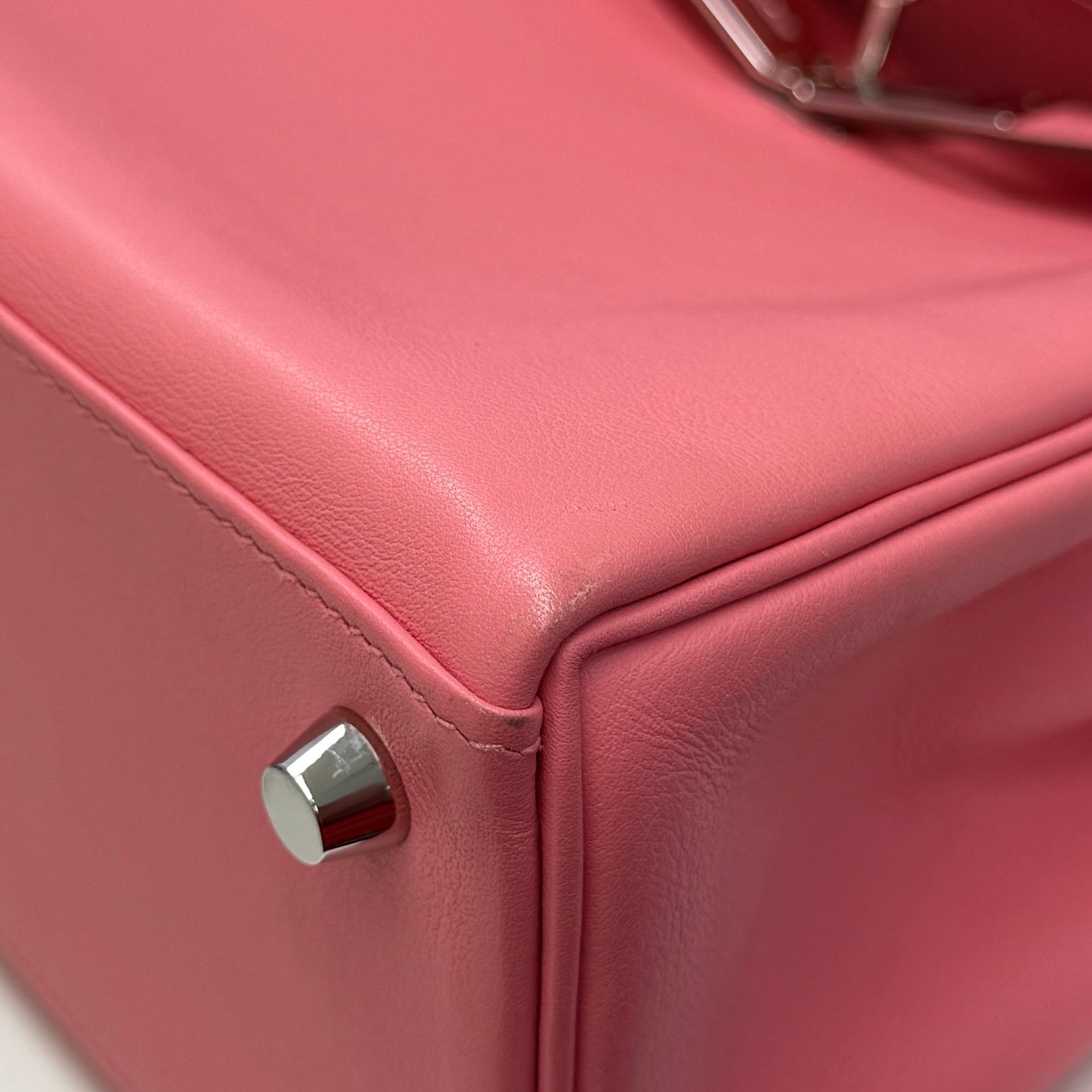 HERMES KELLY 25 Hand Bag "ROSE AZALEE"Y刻印 エルメス ケリー25 ハンドバッグ "ローズアザレ" Y刻印