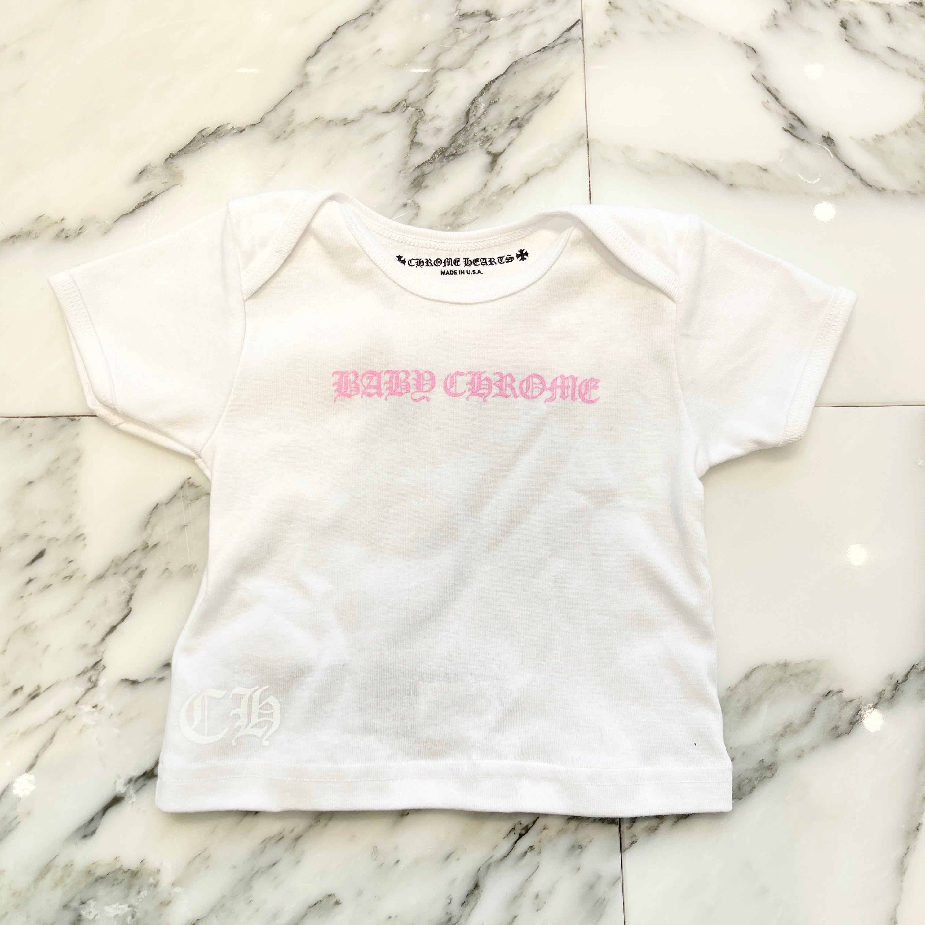 CHROME HEARTS Back Scroll Label Baby Long Sleeve Tee Size 12M（59/40）クロムハーツ バックスクロールラベル ベビー ロングスリーブTシャツ サイズ12マンス（59/40）