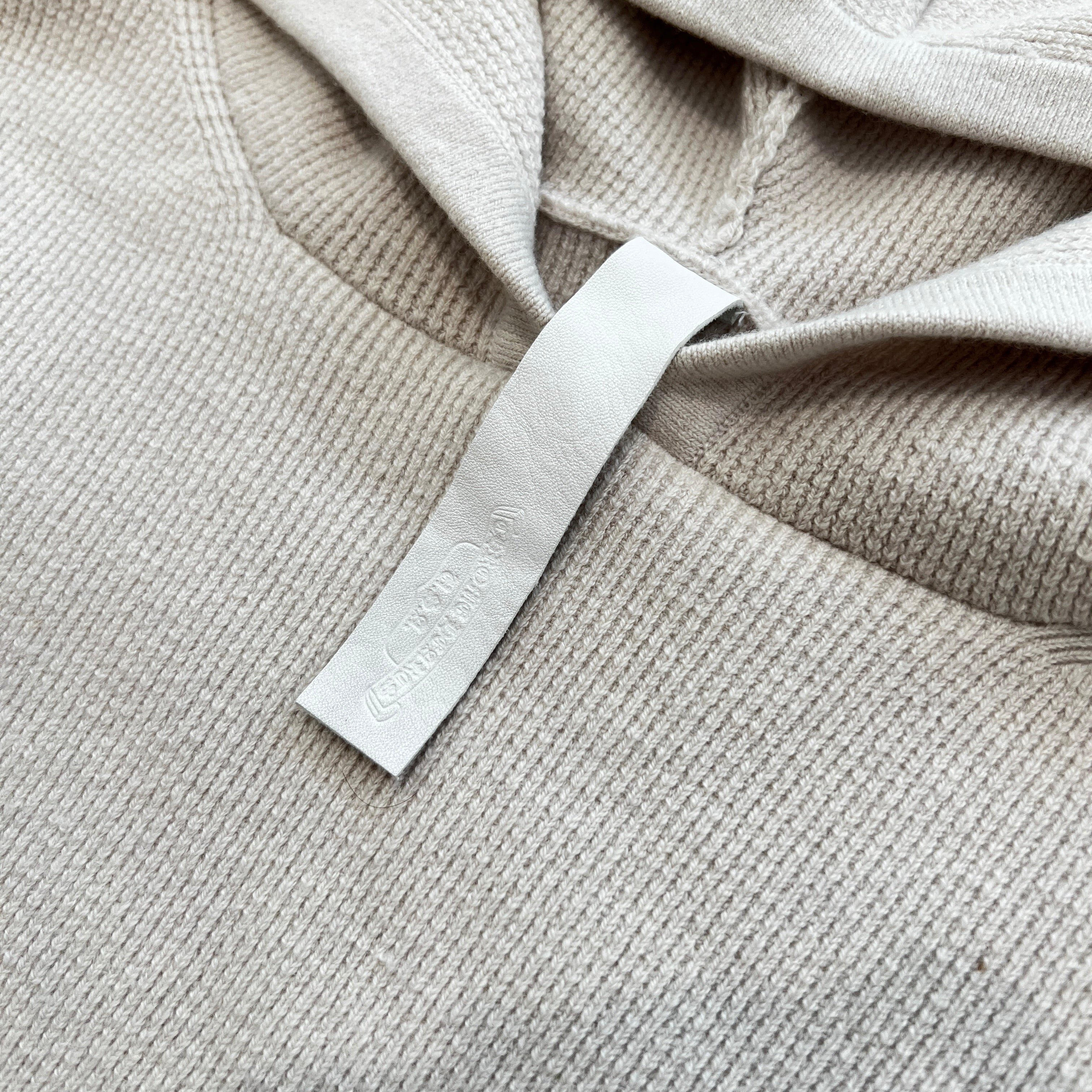 CHROME HEARTS YNOT Vine Dagger Embroidery Cashmere Knit Hoodie Size L クロムハーツ ワイノット ヴァインダガー ロゴ刺繍 カシミヤニットフーディー サイズL