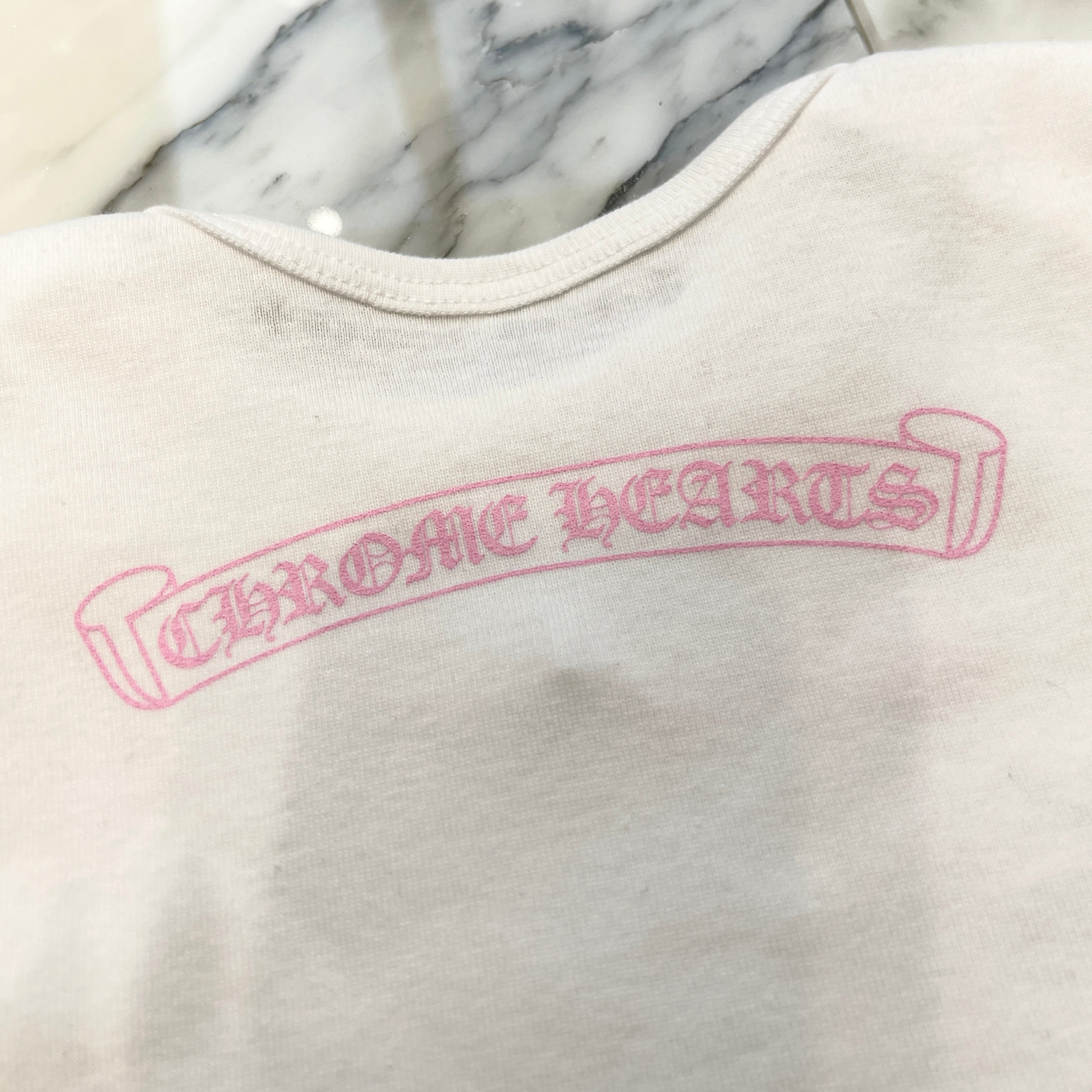 CHROME HEARTS Back Scroll Label Baby Long Sleeve Tee Size 12M（59/40）クロムハーツ バックスクロールラベル ベビー ロングスリーブTシャツ サイズ12マンス（59/40）