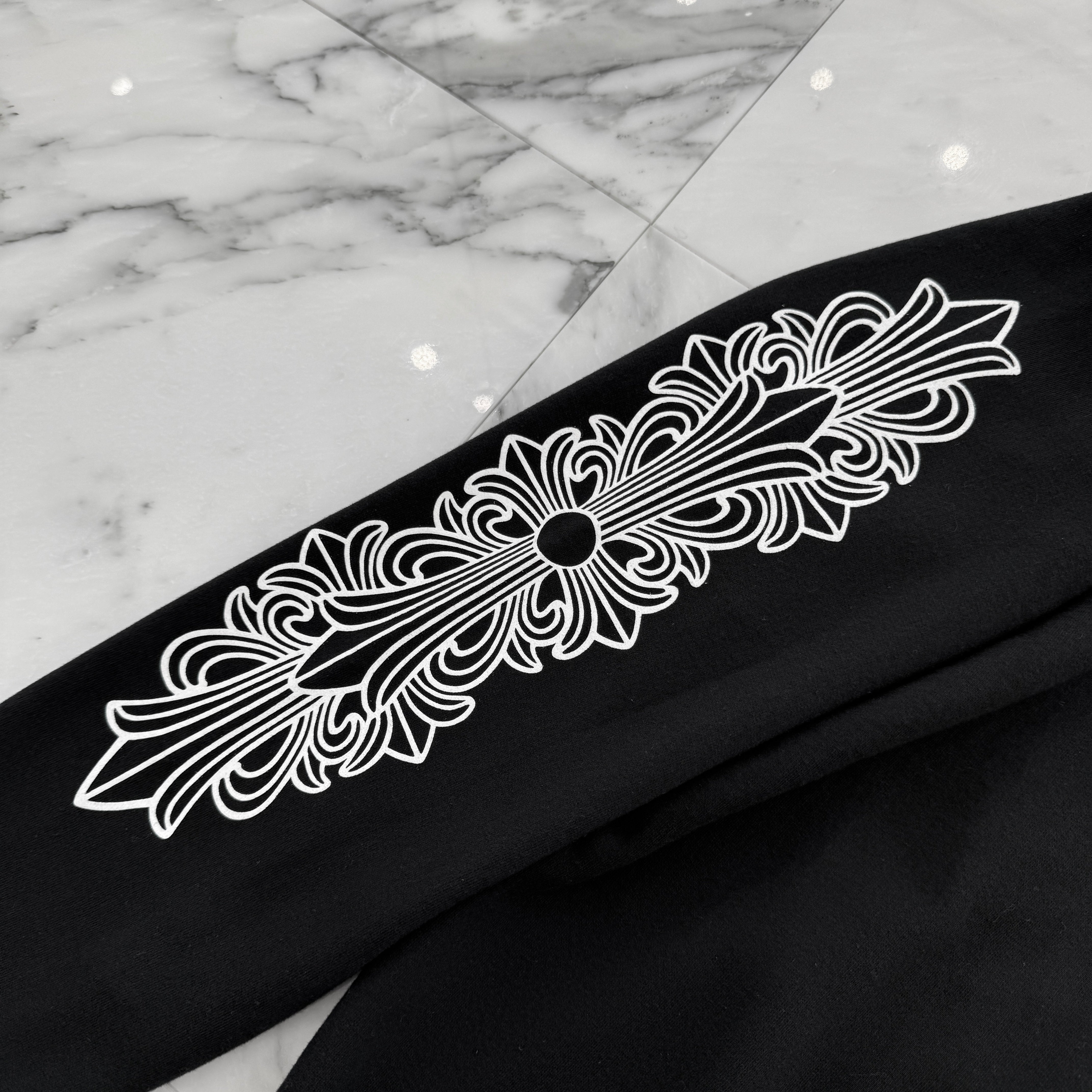 CHROME HEARTS Dagger Eye Chart Pullover Hoodie Size XXL クロムハーツ ダガーアイチャート プルオーバーフーディー サイズXXL