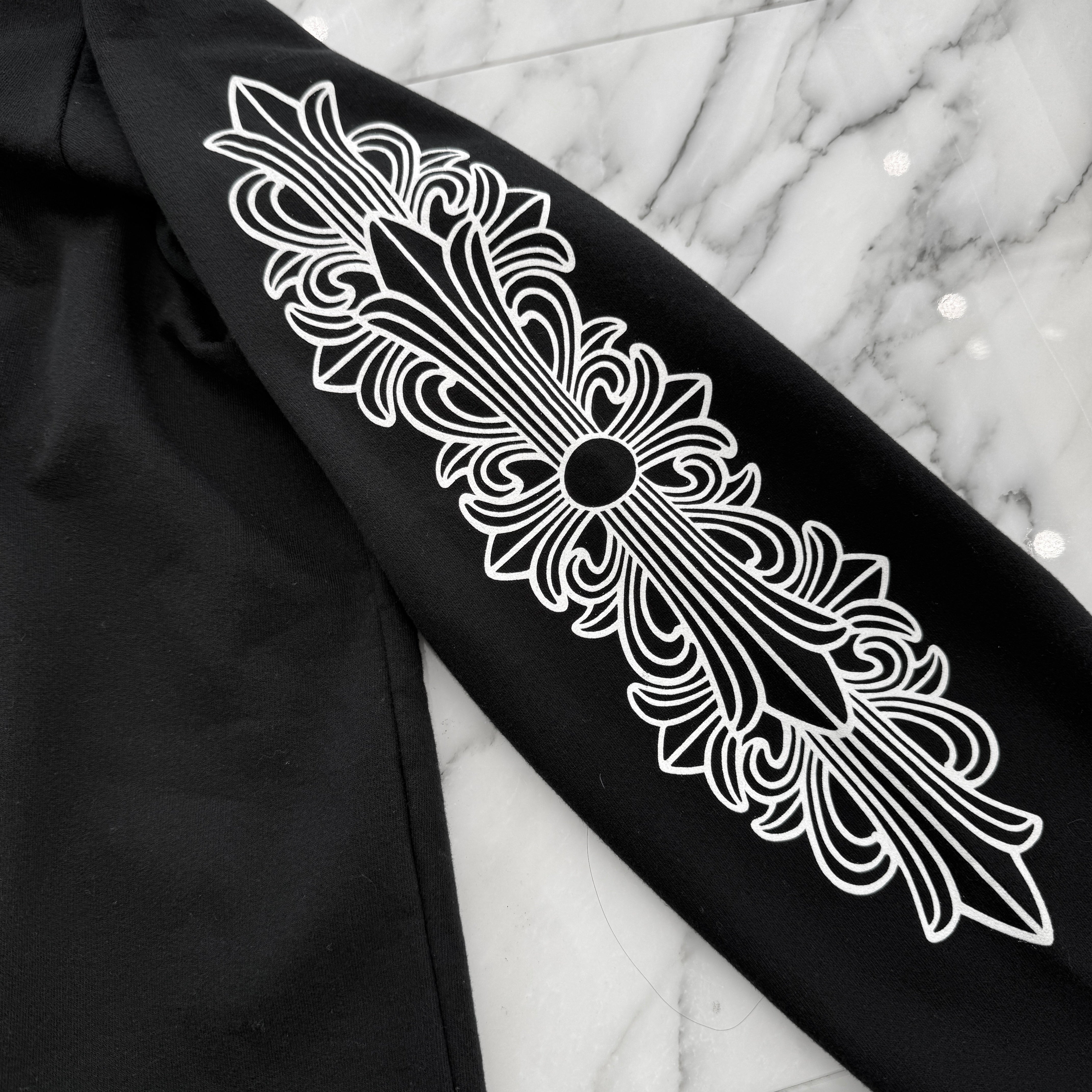 CHROME HEARTS Dagger Eye Chart Pullover Hoodie Size XXL クロムハーツ ダガーアイチャート プルオーバーフーディー サイズXXL