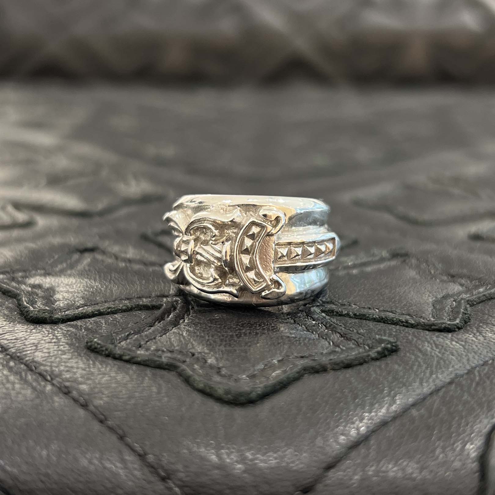 CHROME HEARTS 18K WG Dagger Ring Size 11号 クロムハーツ 18K ホワイトゴールド ダガーリング サイズ11号