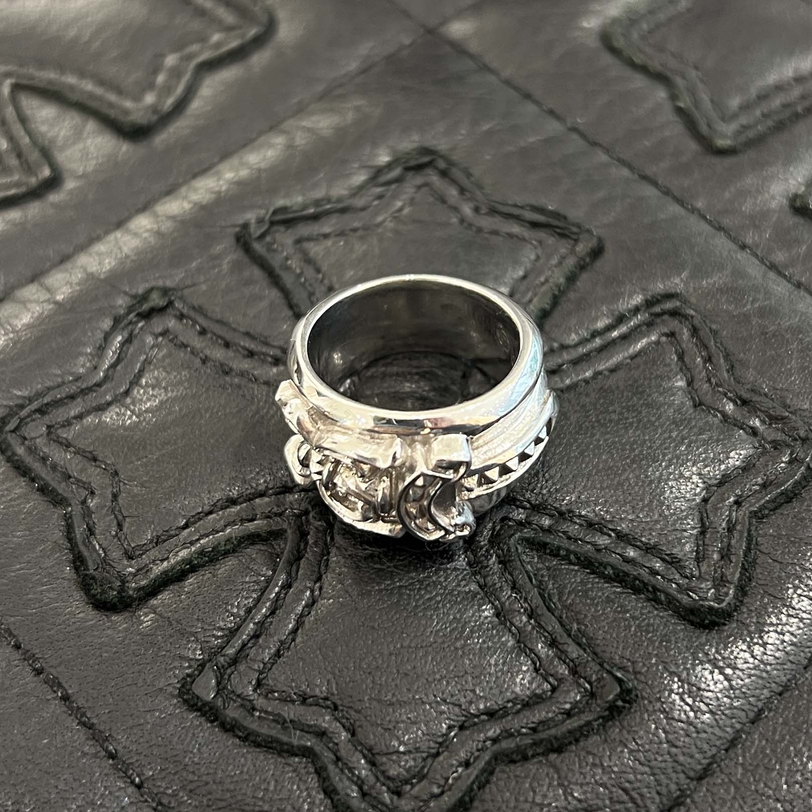 CHROME HEARTS 18K WG Dagger Ring Size 11号 クロムハーツ 18K ホワイトゴールド ダガーリング サイズ11号