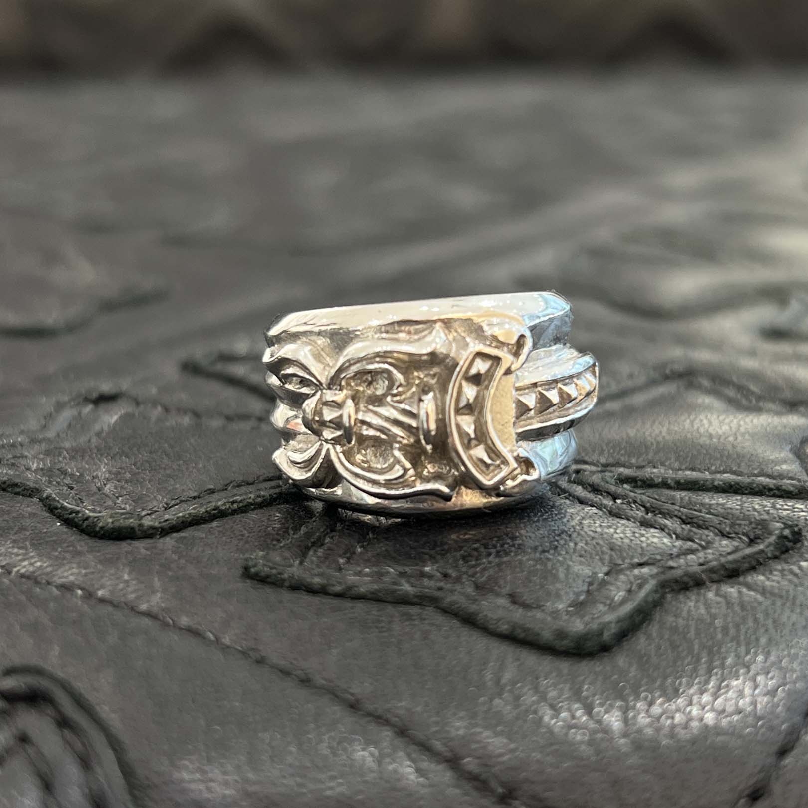 CHROME HEARTS 18K WG Dagger Ring Size 11号 クロムハーツ 18K ホワイトゴールド ダガーリング サイズ11号